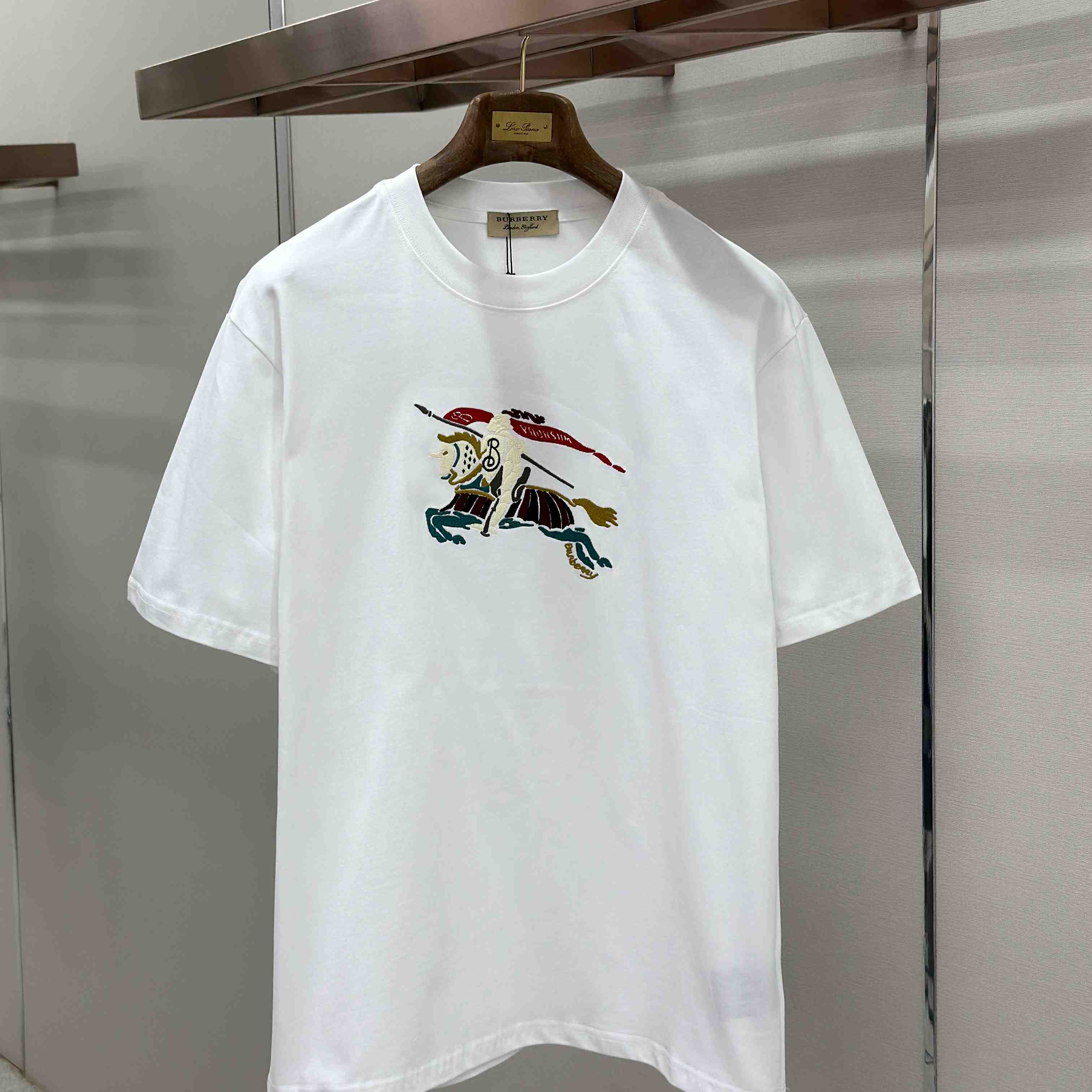 Burberry Knight Cotton T-shirt - DesignerGu
