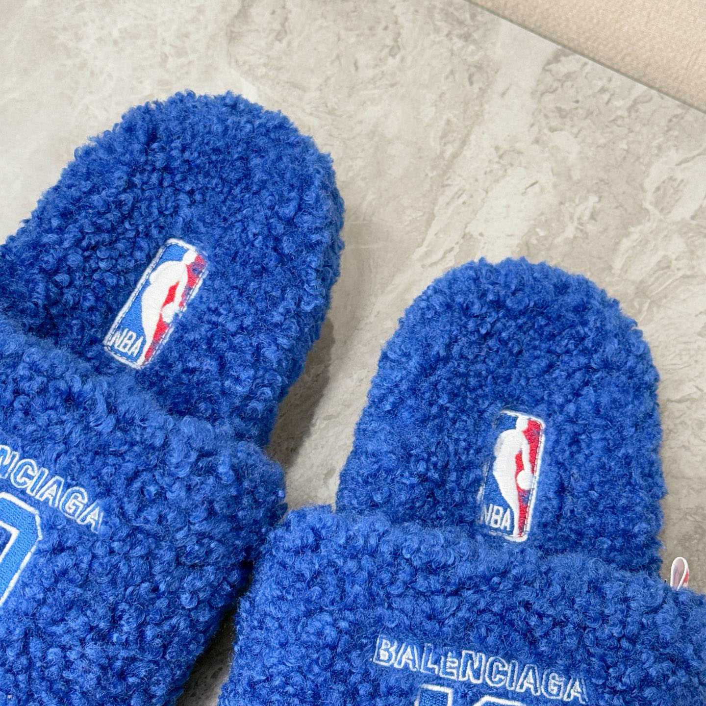 Balenciaga | Nba Collaboration Furry Open Mule - DesignerGu
