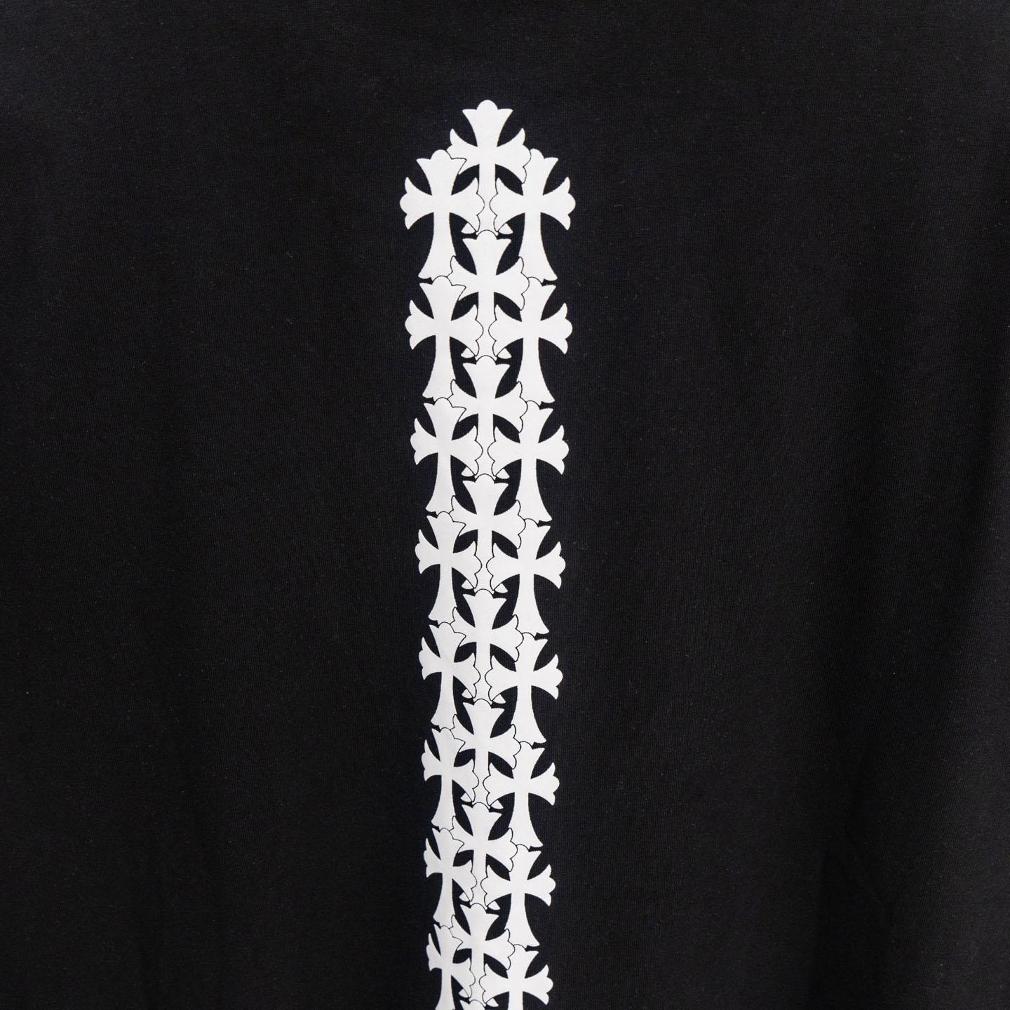 Chrome Hearts Cross Tire Tracks Pocket T-Shirt 'Black' - DesignerGu