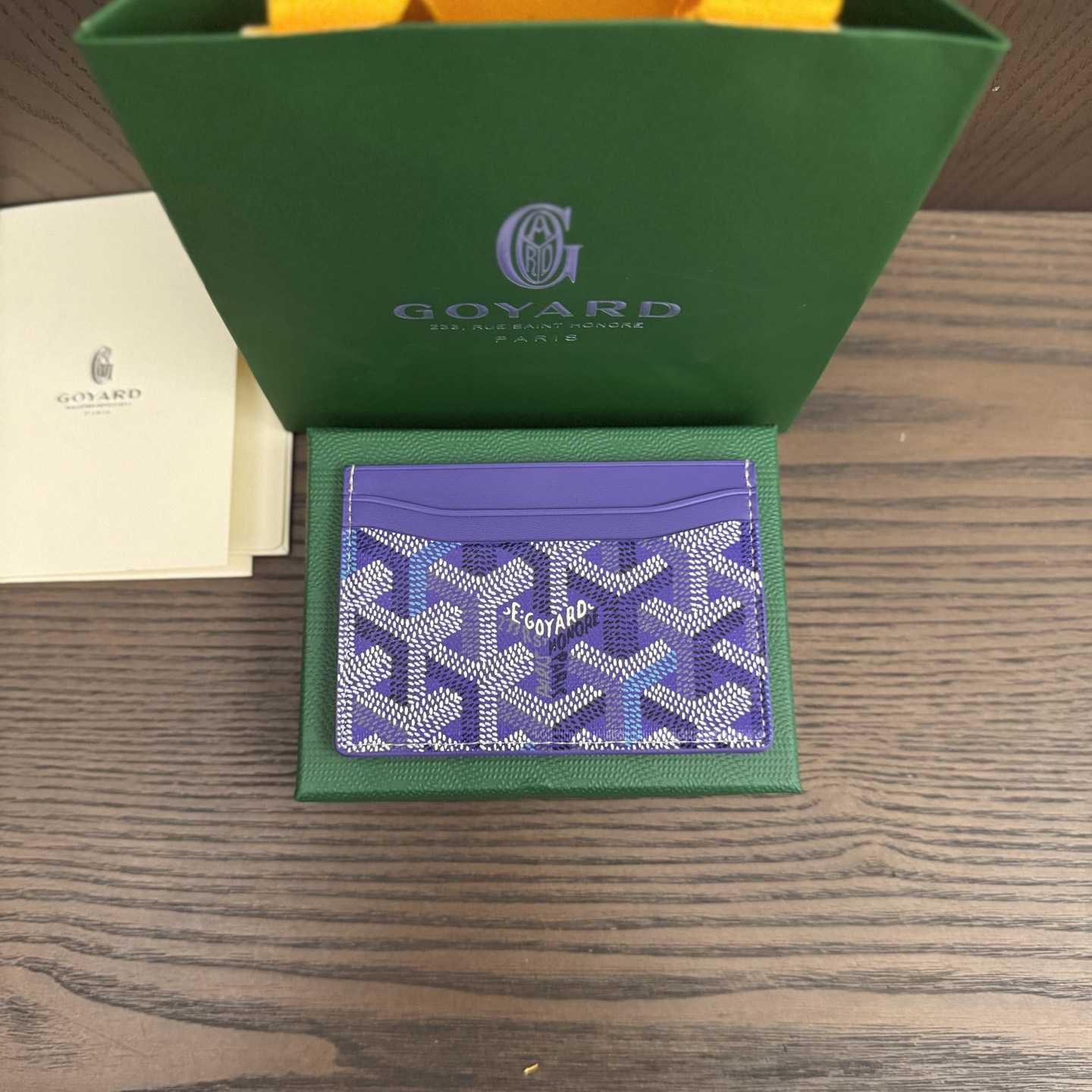 Goyard Saint-Sulpice Card Wallet - DesignerGu