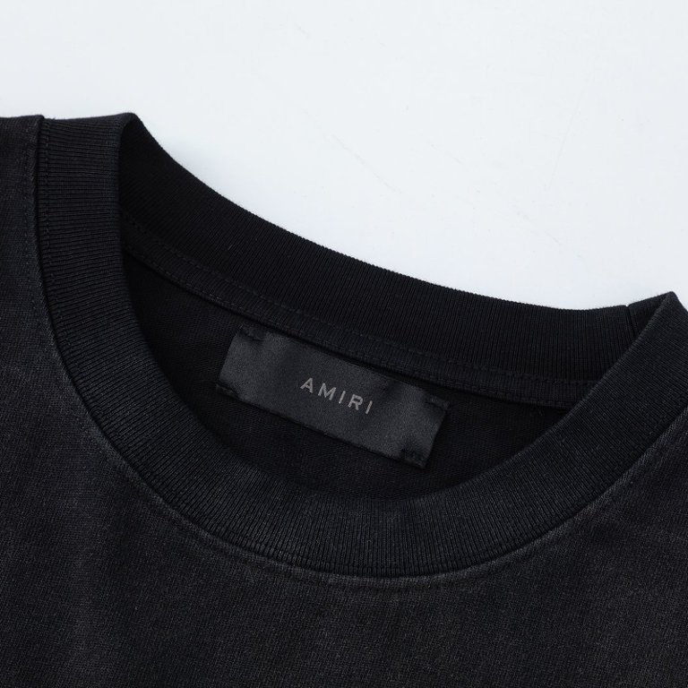 Amiri Spliced  Oversized Tee - DesignerGu
