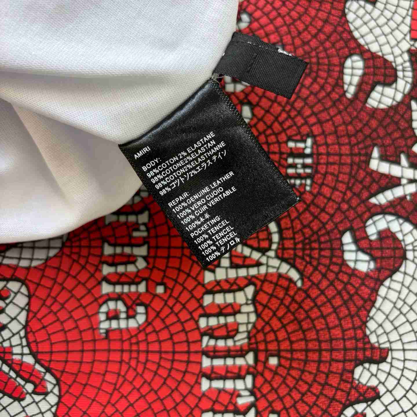 Amiri  Chateau Crest Oversized T-shirt - DesignerGu