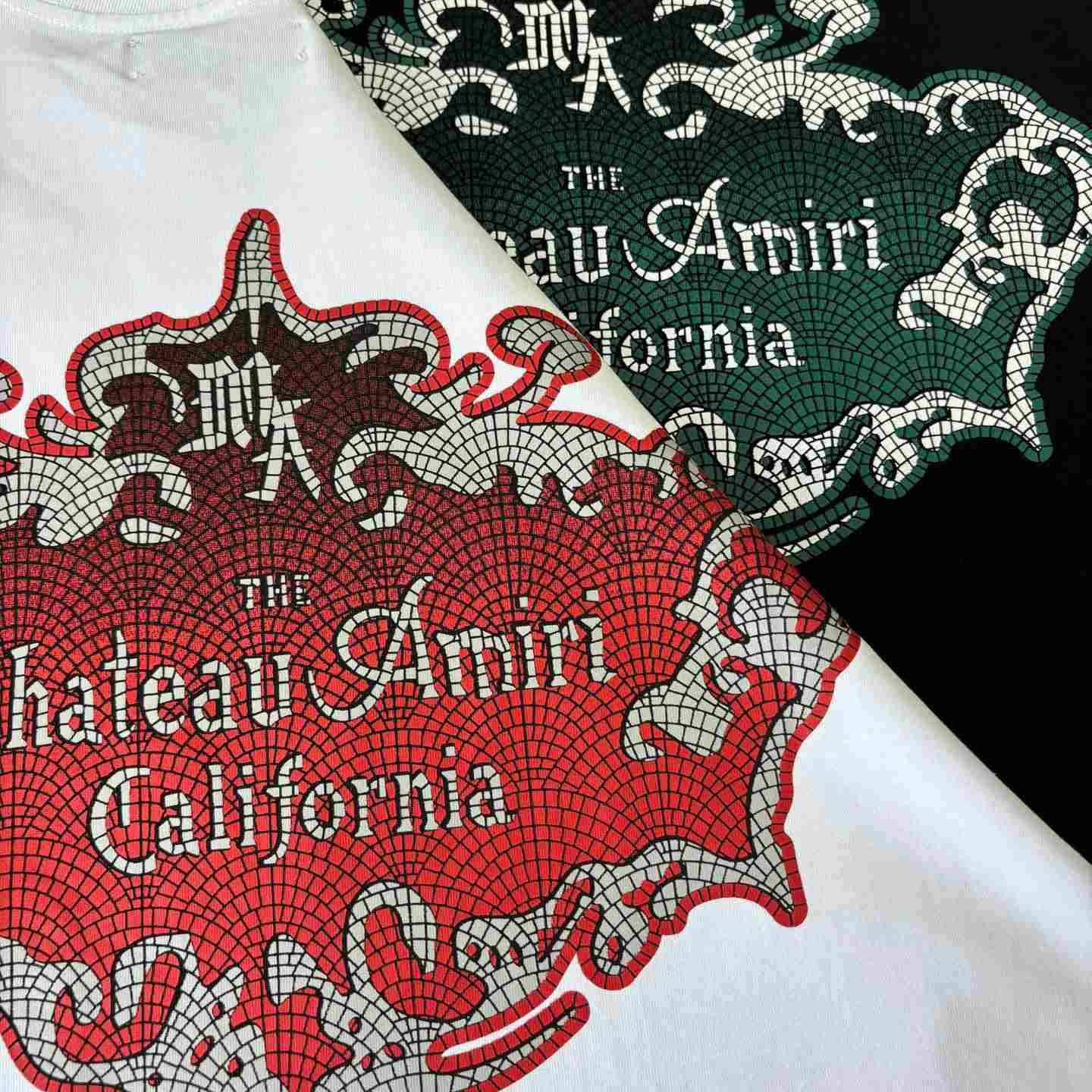 Amiri  Chateau Crest Oversized T-shirt - DesignerGu