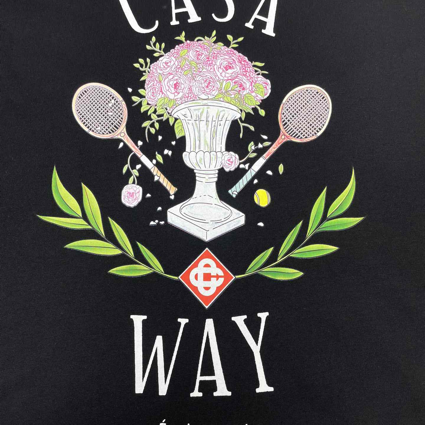 Casablanca Casa Way Short Sleeve T‑Shirt CA5086 - DesignerGu
