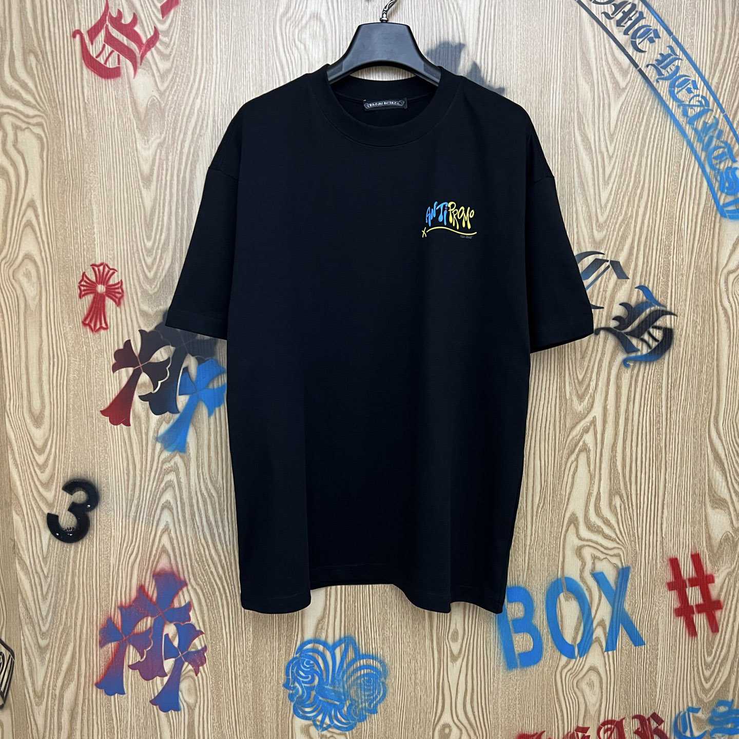 Chrome Hearts Matty Boy Anti Promo Black Tee - DesignerGu