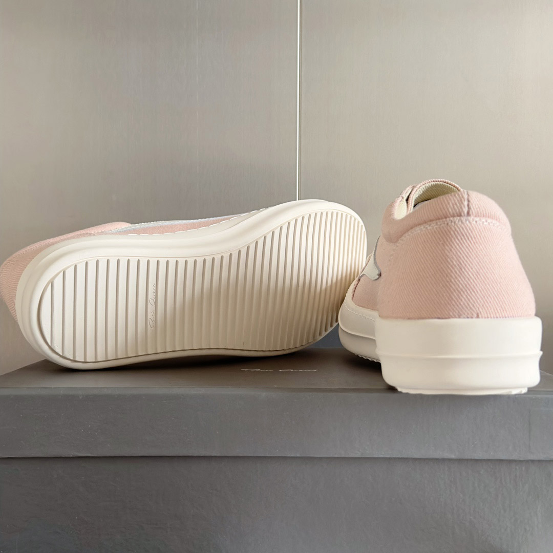 Rick Owens EDFU Vintage Low 'Faded Pink' - DesignerGu