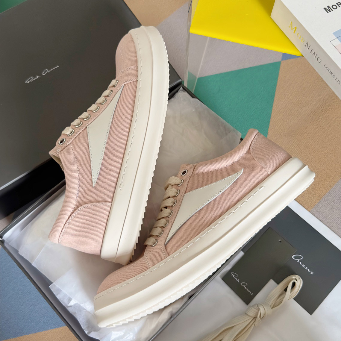 Rick Owens EDFU Vintage Low 'Faded Pink' - DesignerGu