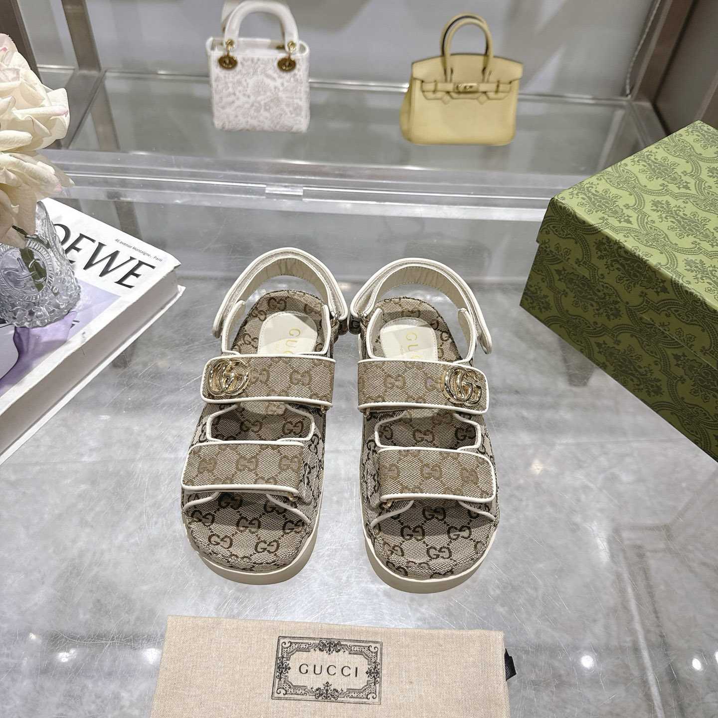 Gucci Sandal With Double G - DesignerGu