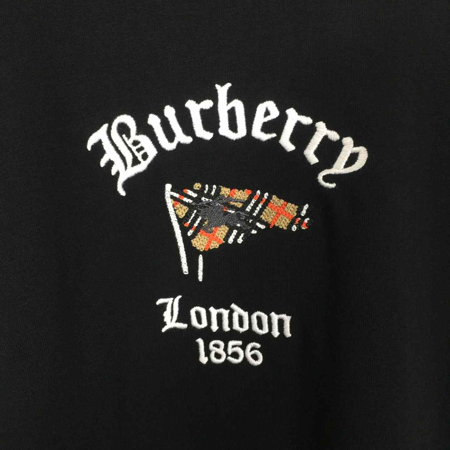 Burberry Check Flag Cotton T-shirt - DesignerGu