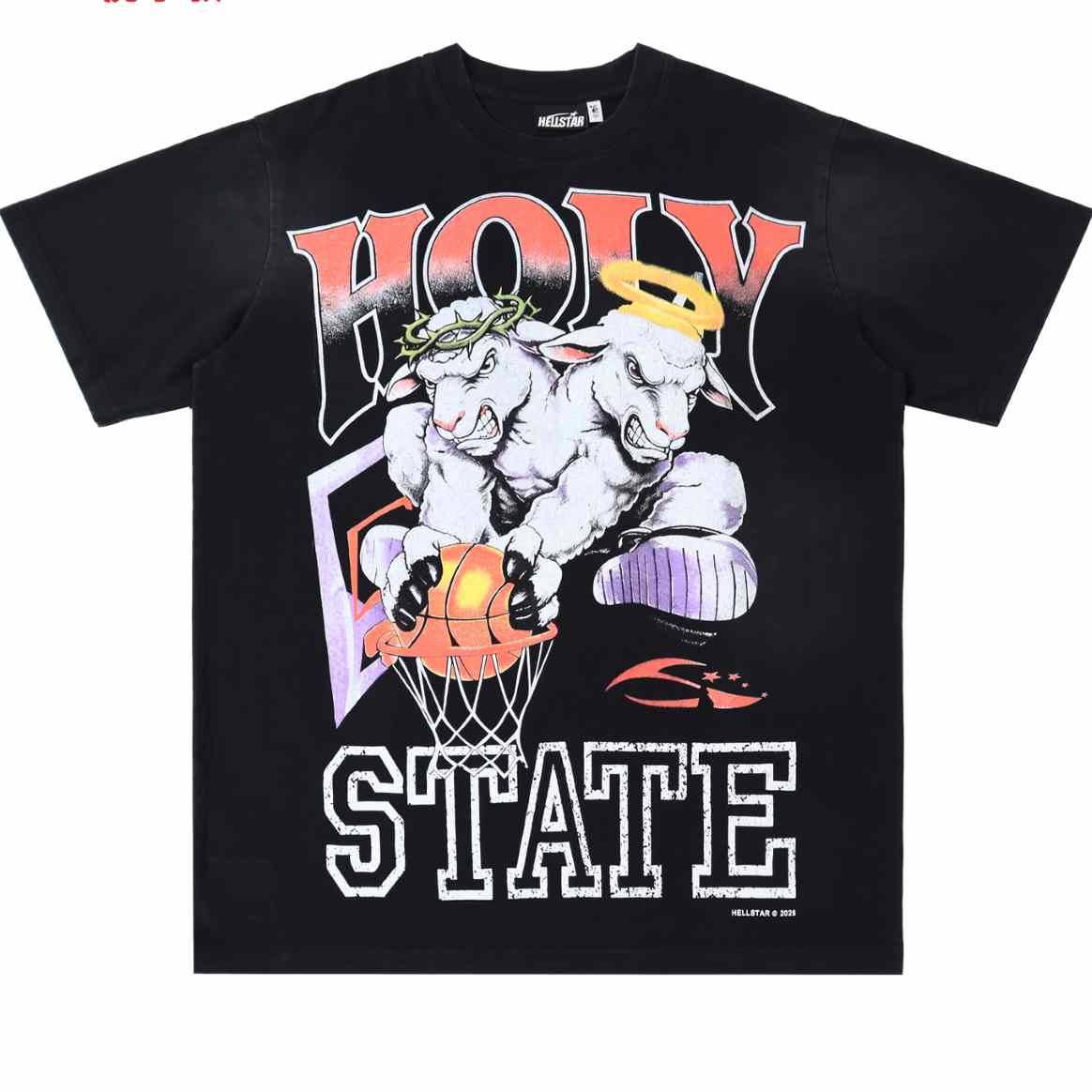 Hellstar 2 Lambs Holy State T-shirt - DesignerGu