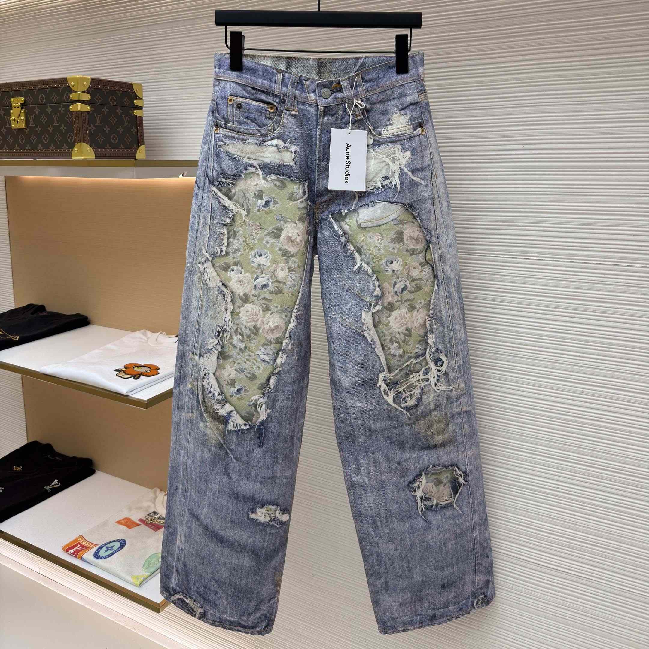 Acne Studios Trompe-l’œil Jeans - 1981 - DesignerGu