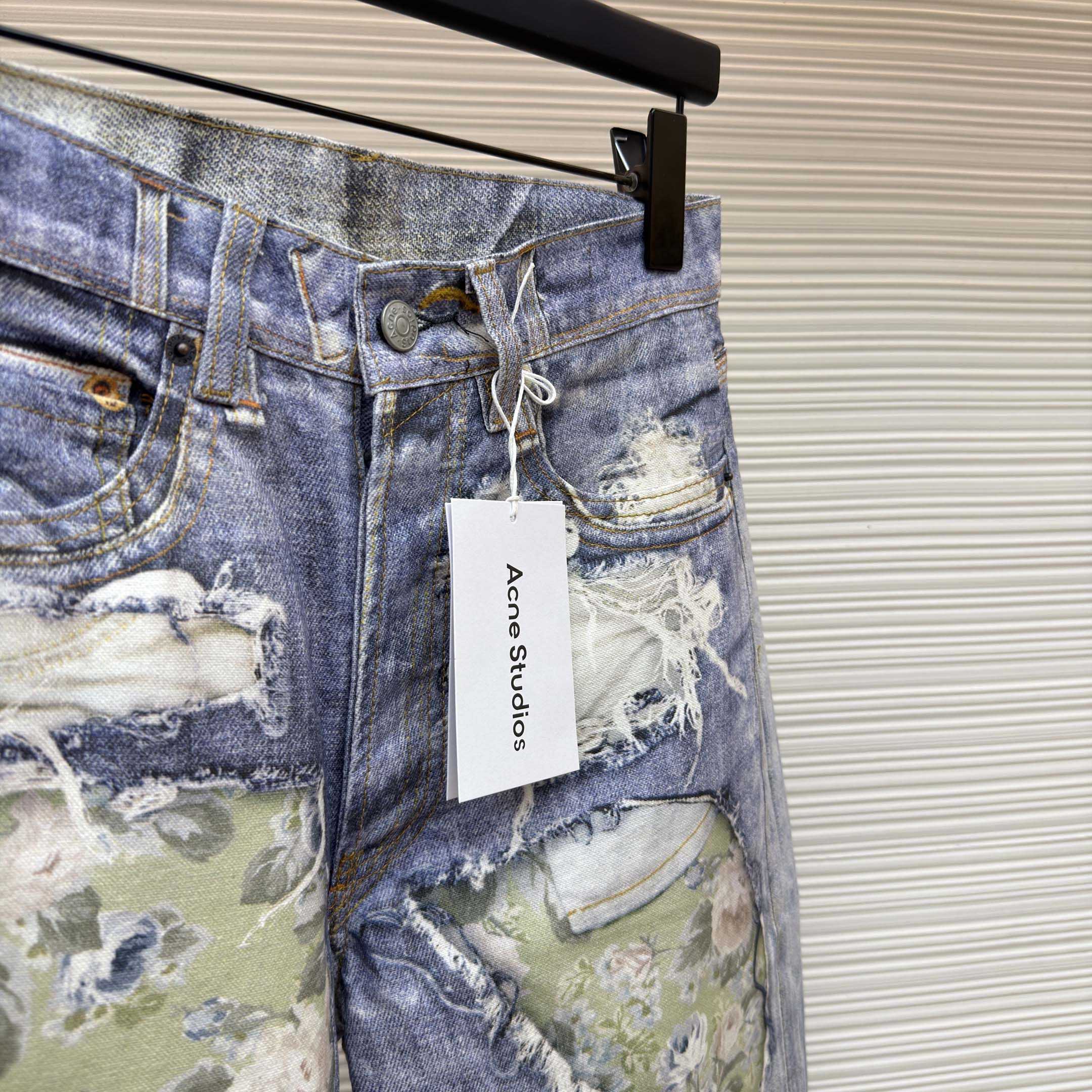 Acne Studios Trompe-l’œil Jeans - 1981 - DesignerGu