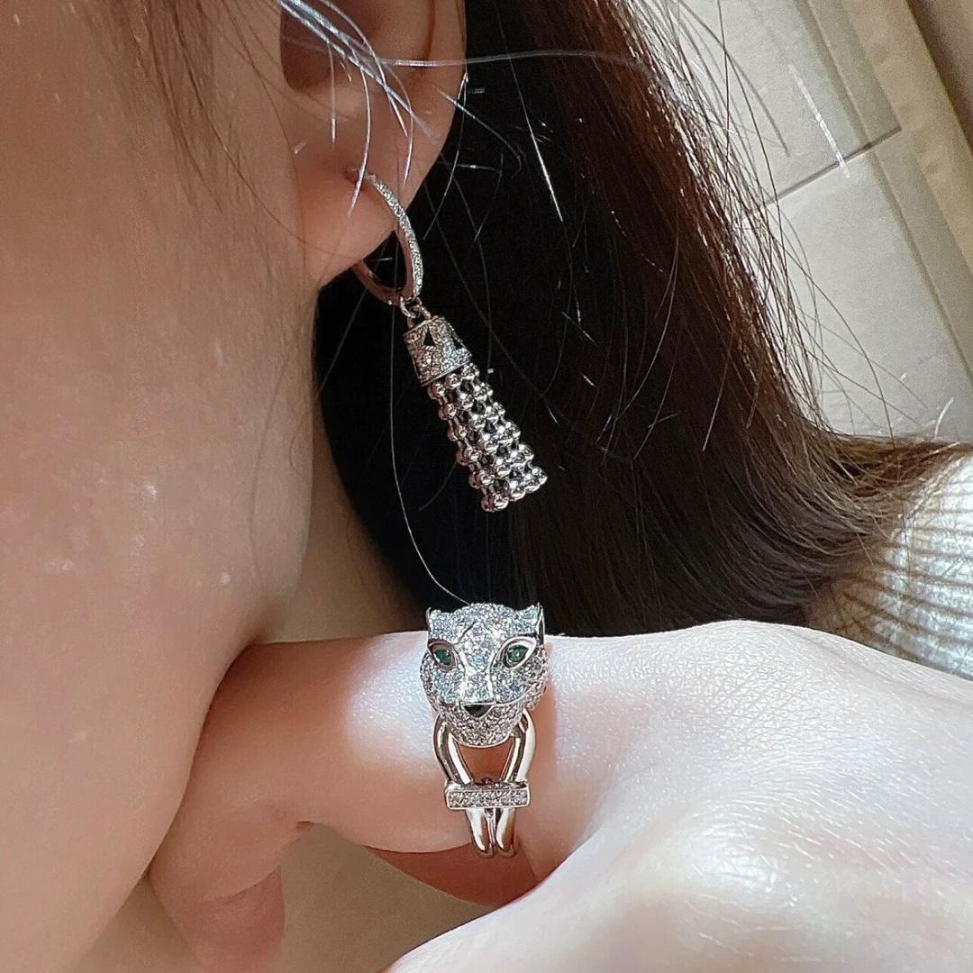 Cartier Panthère De Cartier Earrings - DesignerGu