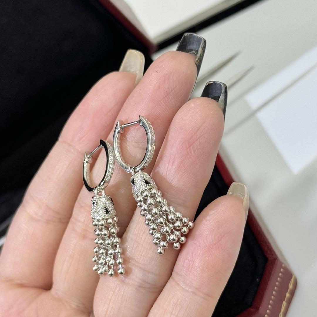 Cartier Panthère De Cartier Earrings - DesignerGu