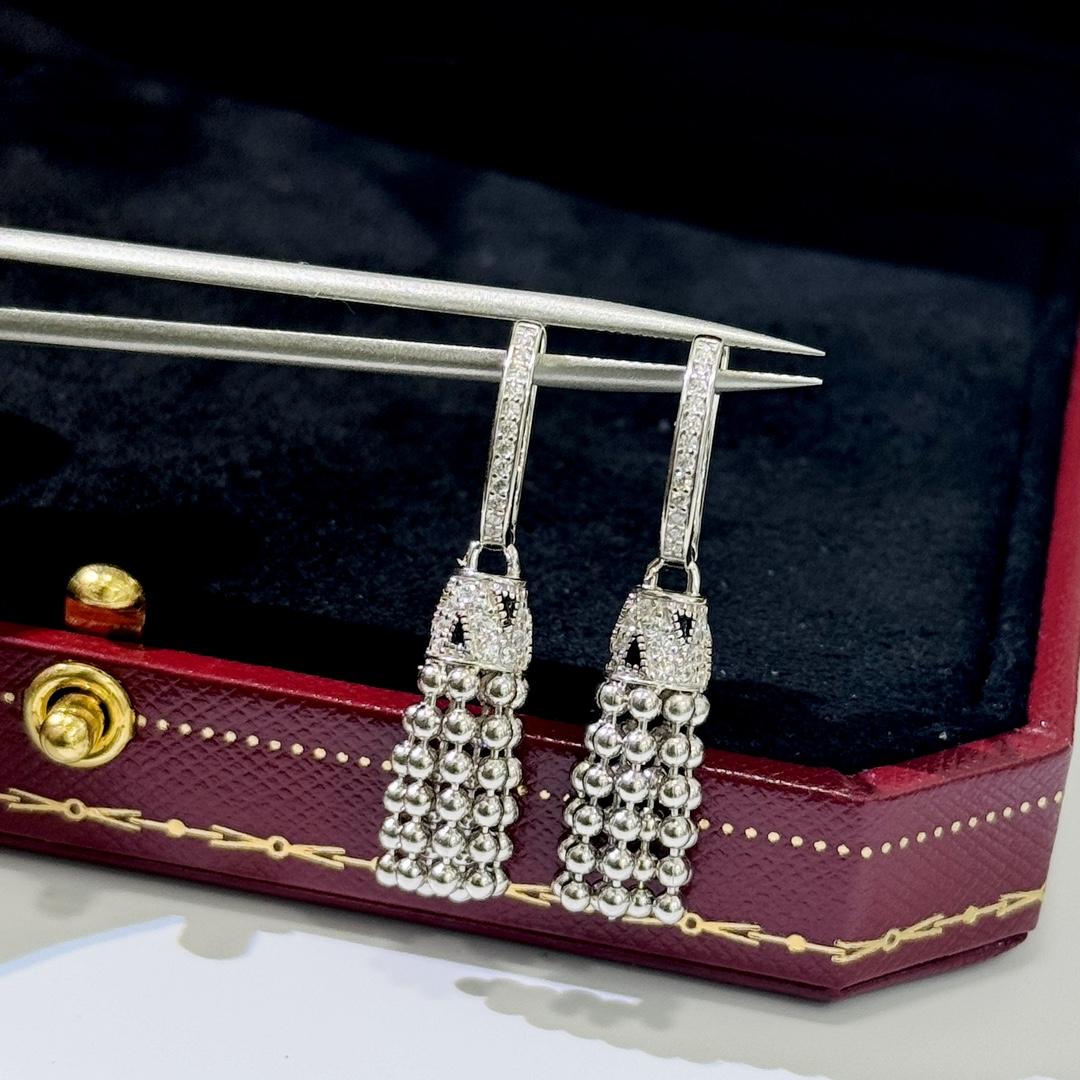 Cartier Panthère De Cartier Earrings - DesignerGu