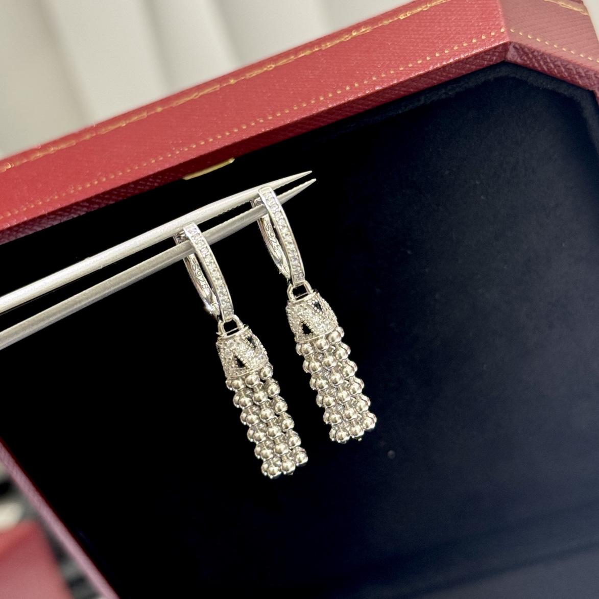 Cartier Panthère De Cartier Earrings - DesignerGu