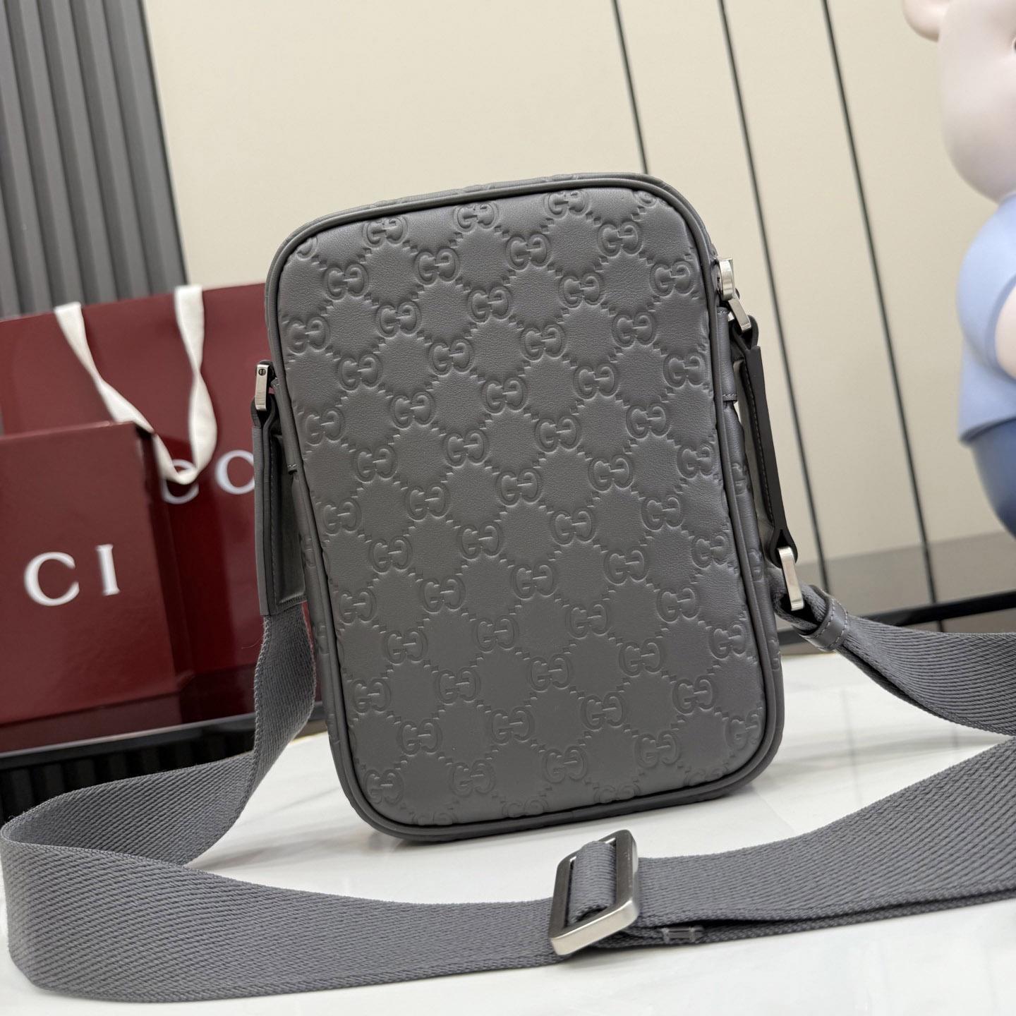 Gucci GG Emblem Small Crossbody Bag 850238 - DesignerGu