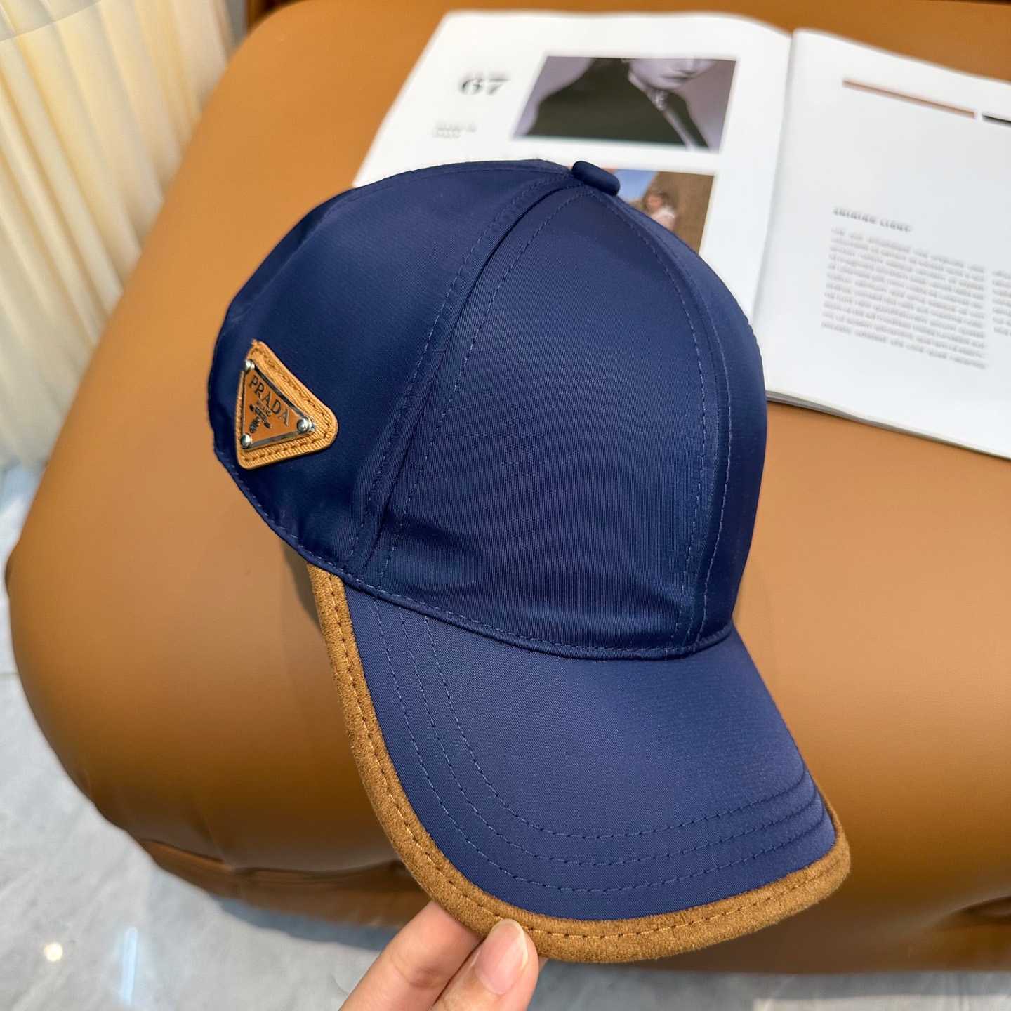 Prada Re-Nylon Baseball Cap - DesignerGu