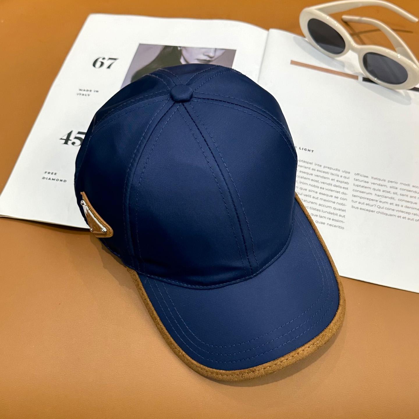 Prada Re-Nylon Baseball Cap - DesignerGu