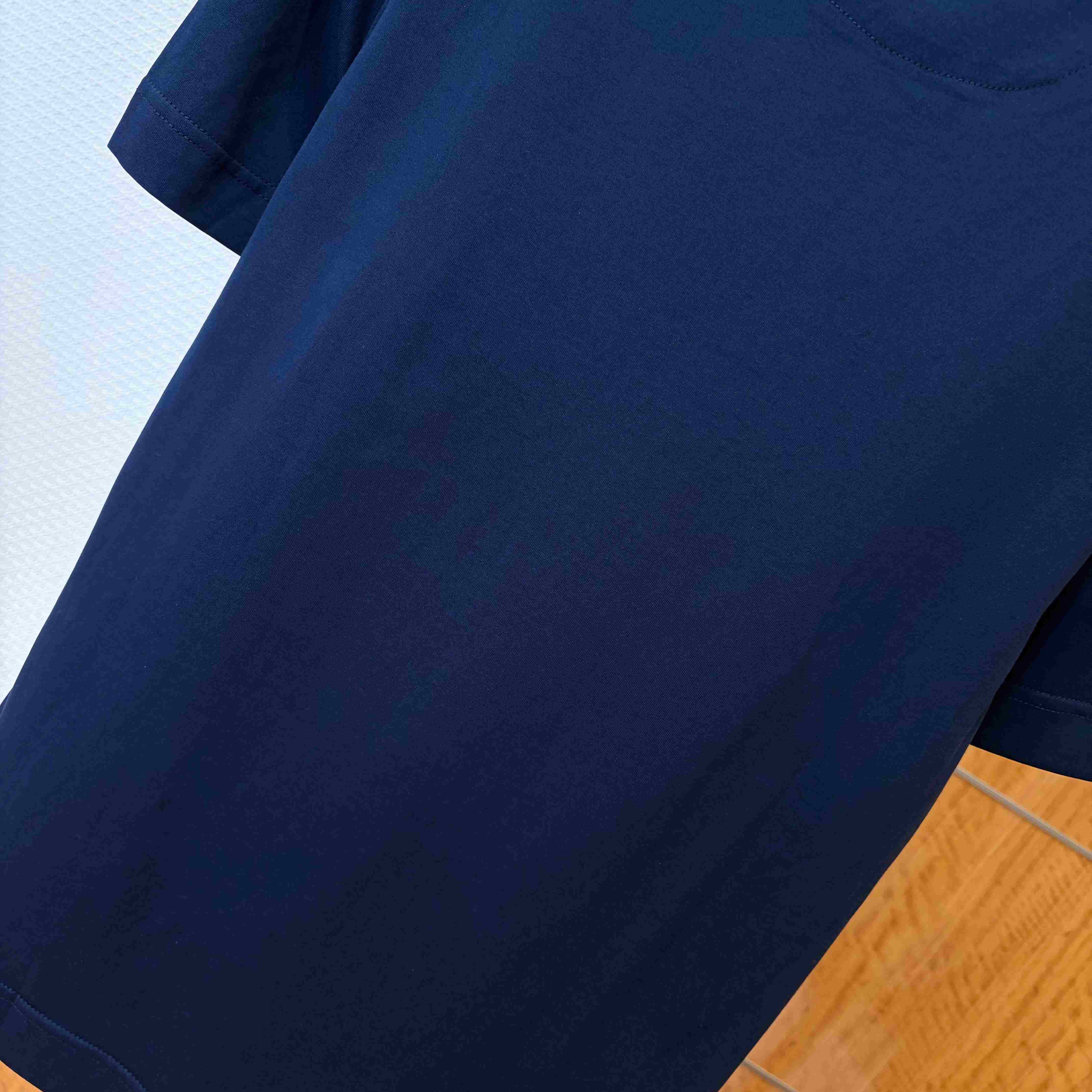 Fendi Dark Blue Cotton T-shirt - DesignerGu