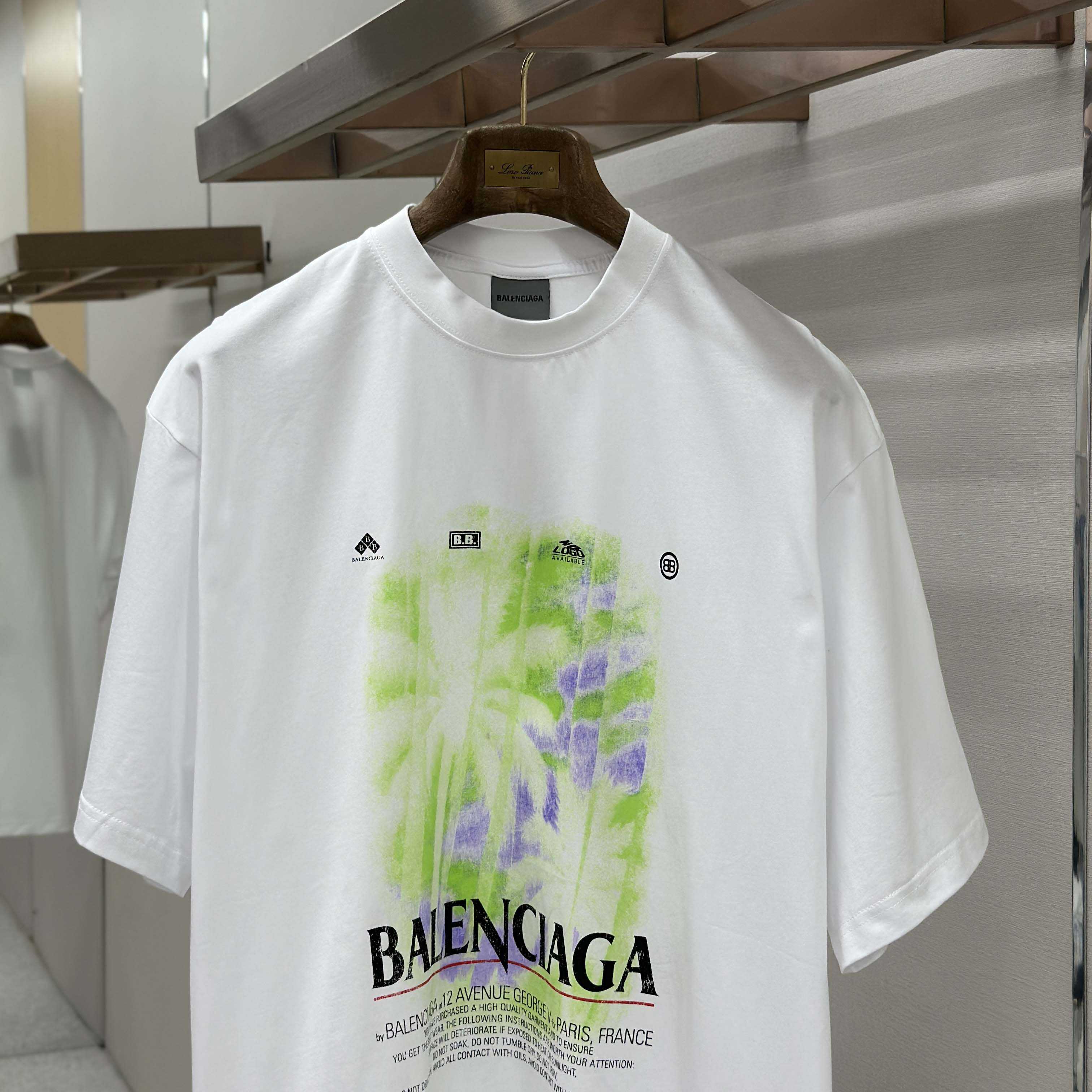 Balenciaga The Window Medium Fit T-Shirt  - DesignerGu