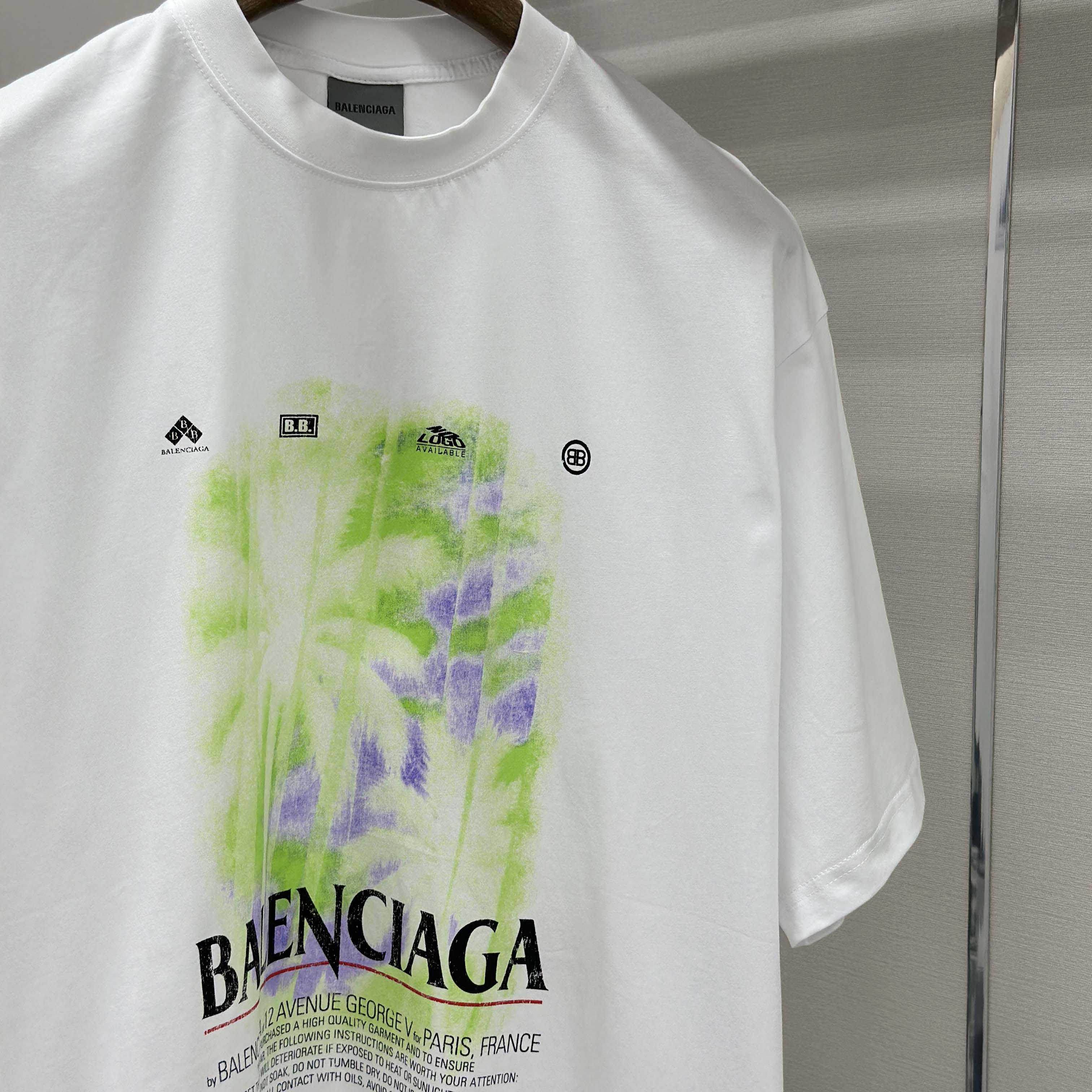 Balenciaga The Window Medium Fit T-Shirt  - DesignerGu