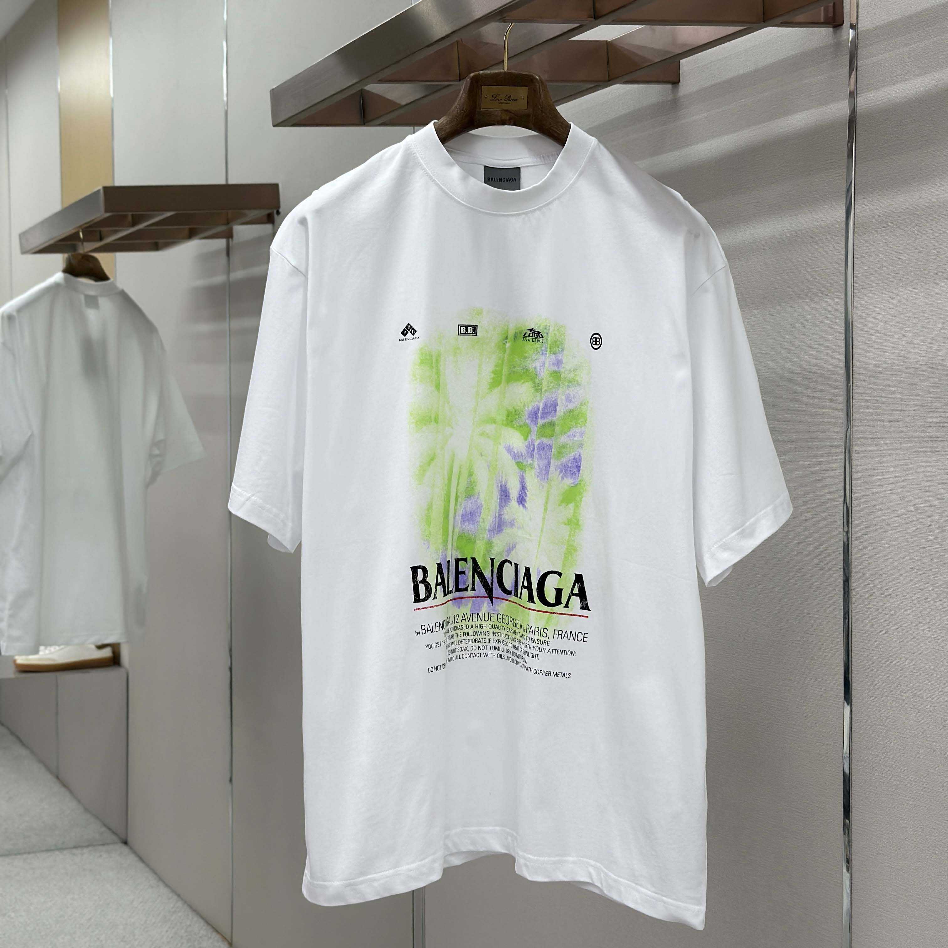 Balenciaga The Window Medium Fit T-Shirt  - DesignerGu