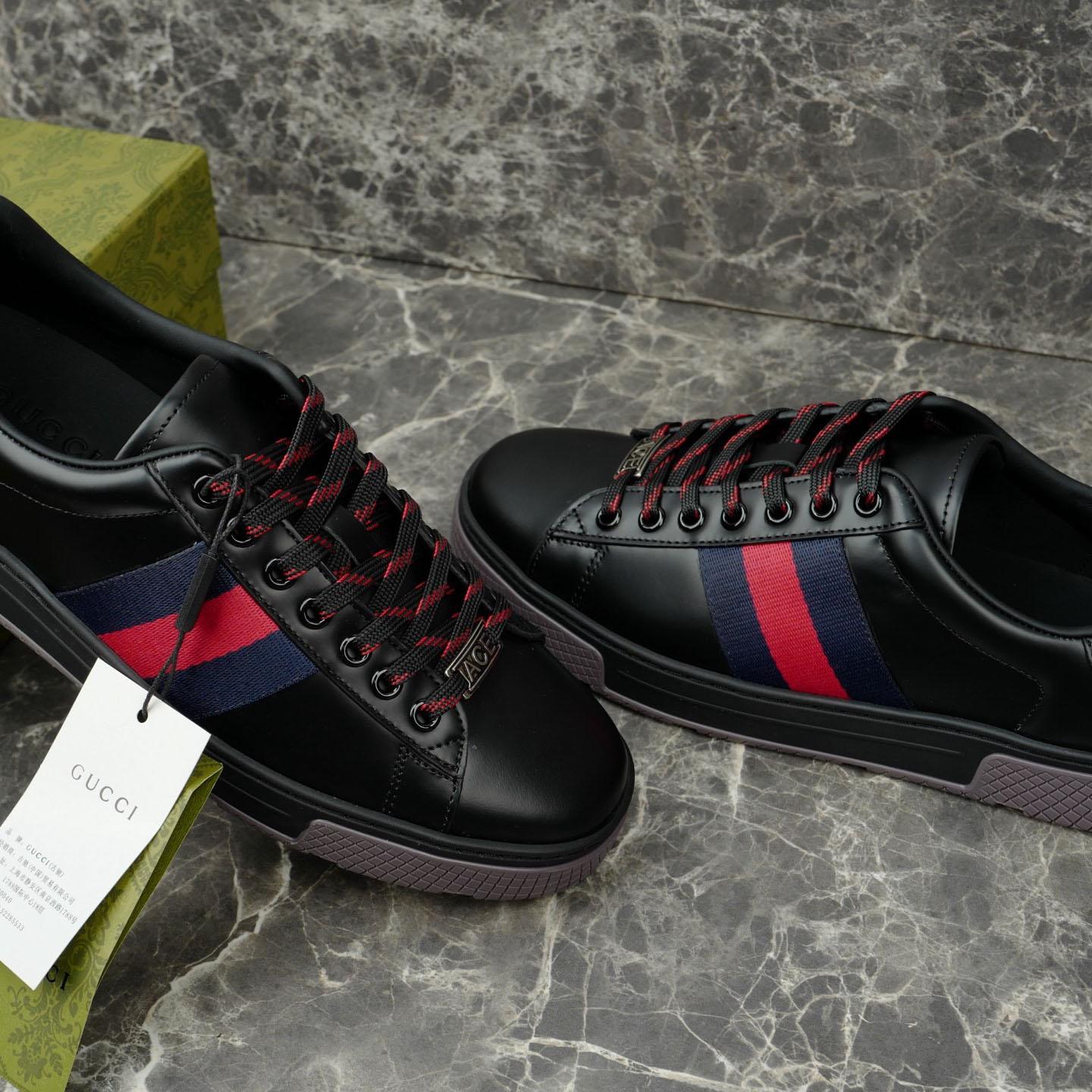 Gucci Ace Sneaker With Web - DesignerGu
