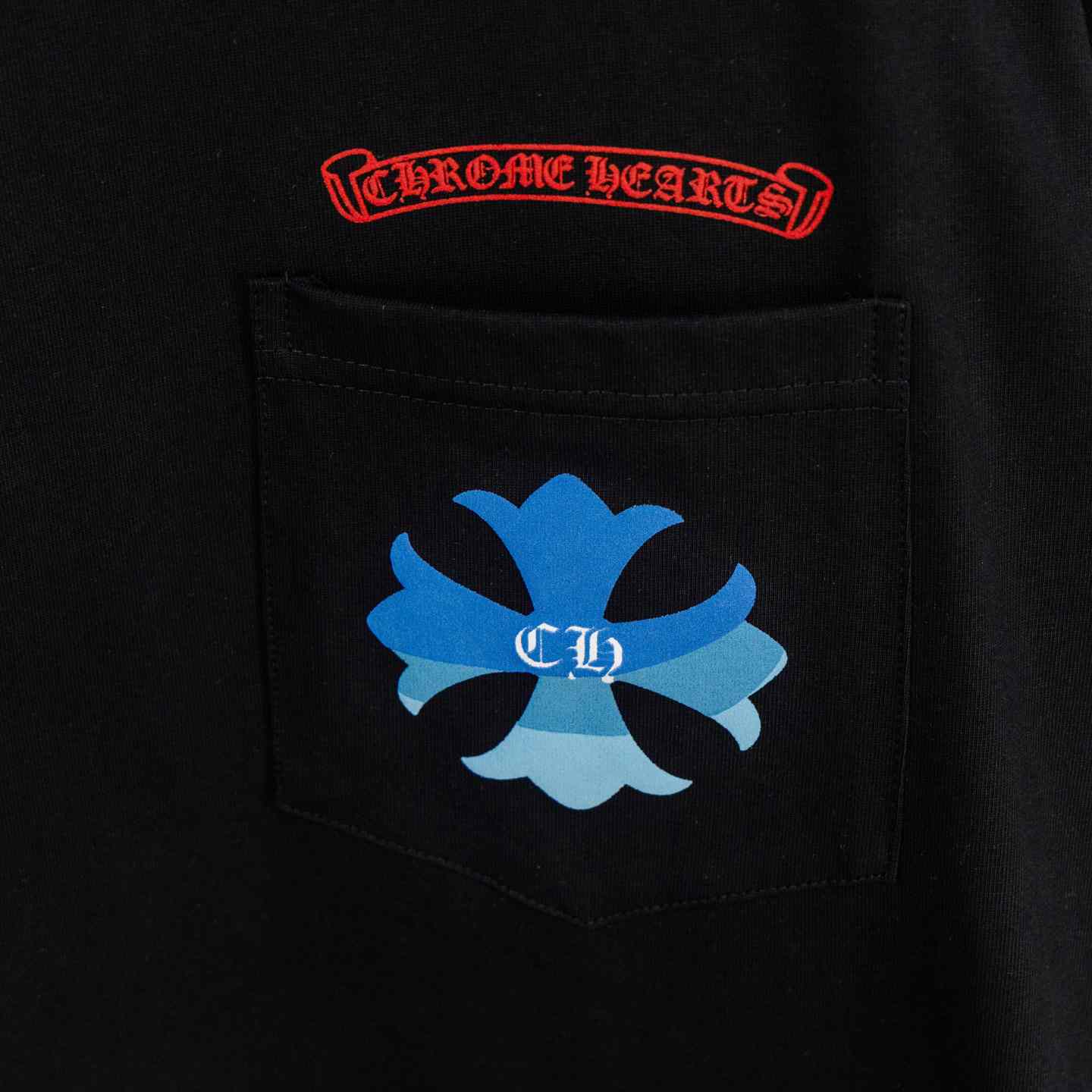 Chrome Hearts Cotton Printed Tee  'Black' - DesignerGu