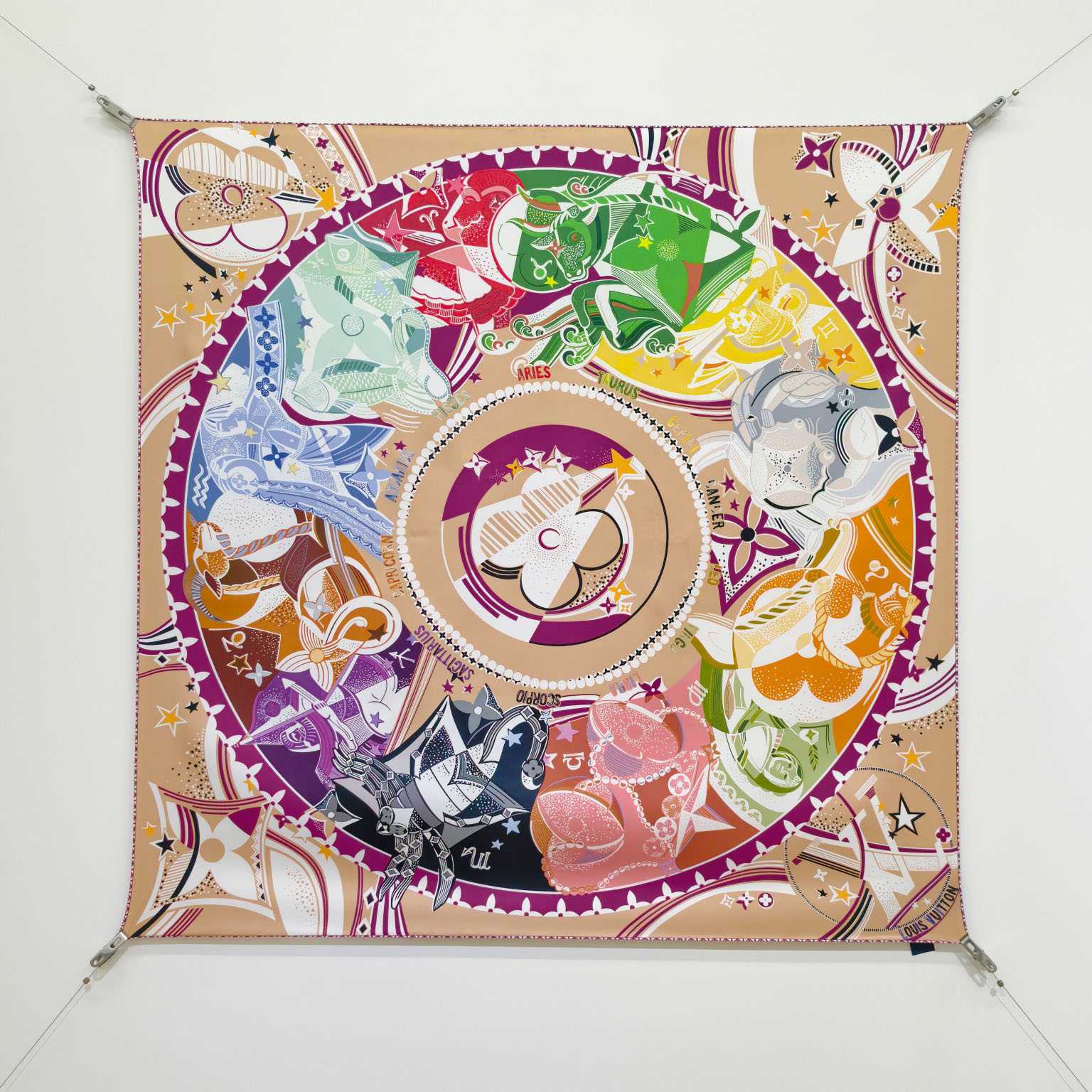 Louis Vuitton LV Star Sign Square 90  - DesignerGu