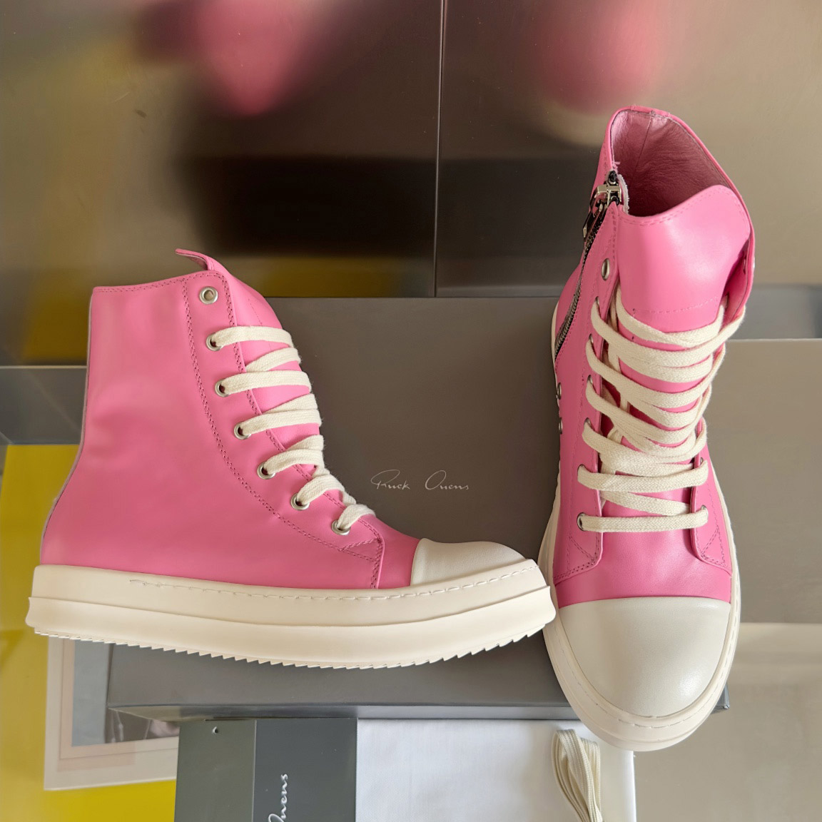 Rick Owens Drkshdw Ramones Canvas Low - DesignerGu