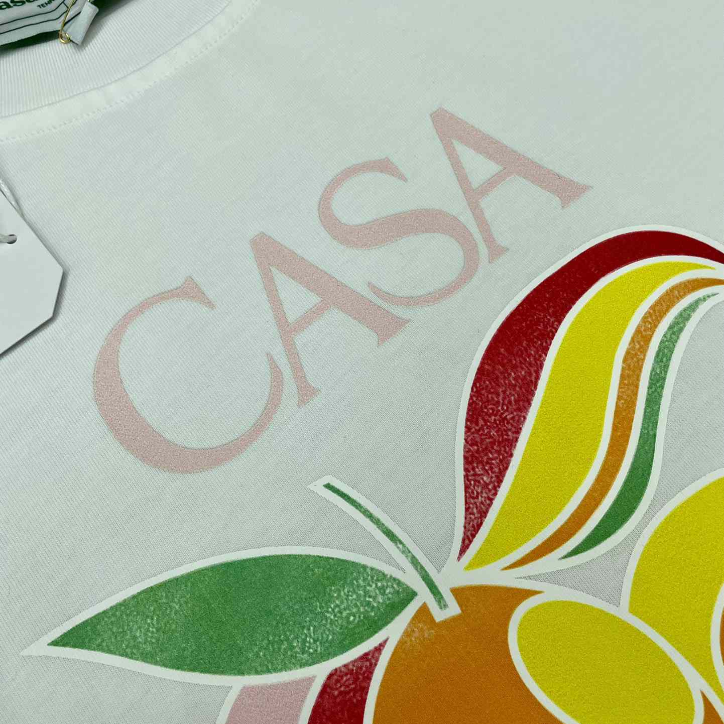 Casablanca Le Pouvoir Des Fleurs T-Shirt 'White' CA5074 - DesignerGu