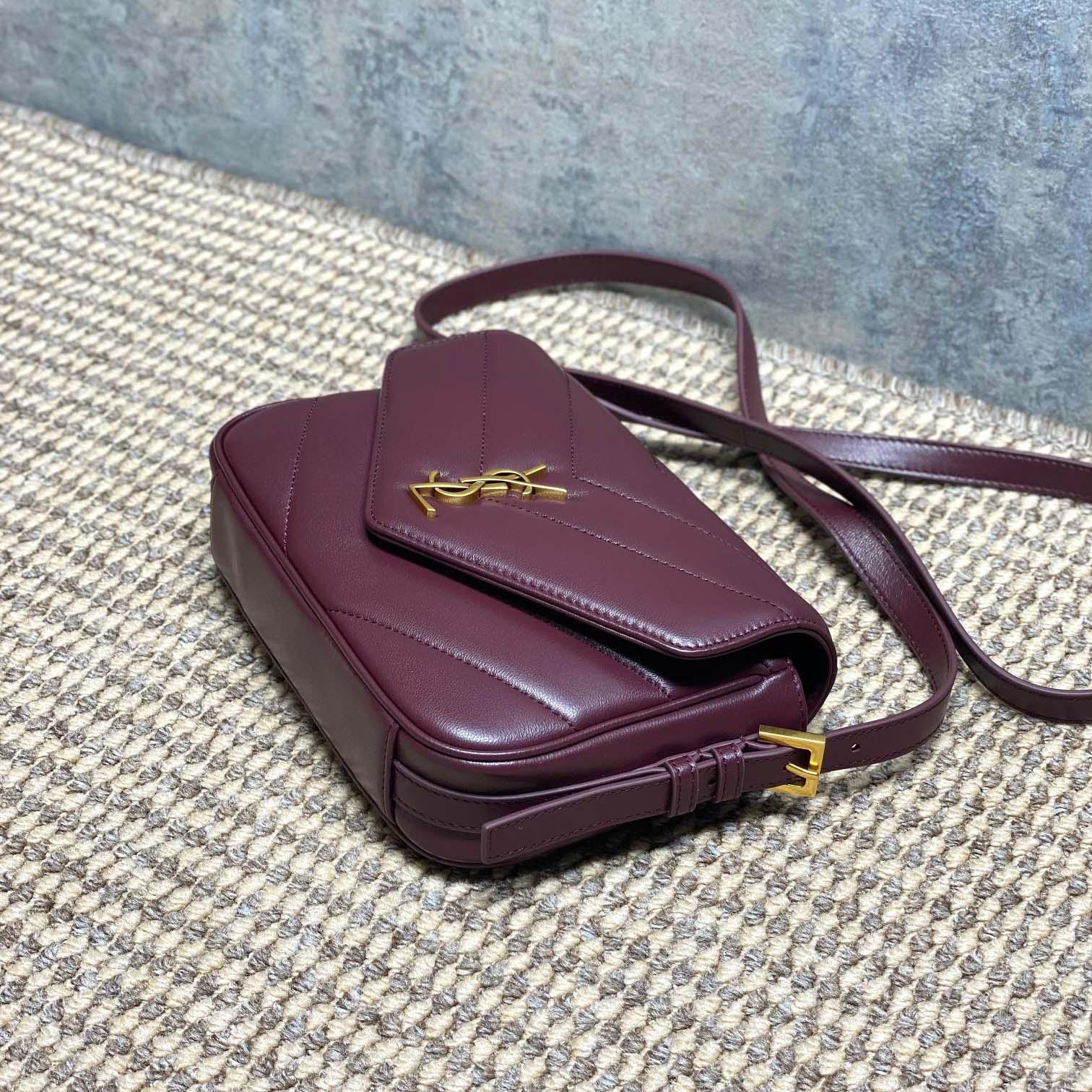 Saint Laurent LOULOU Toy Crossbody In MATELASSÉ Lambskin - DesignerGu