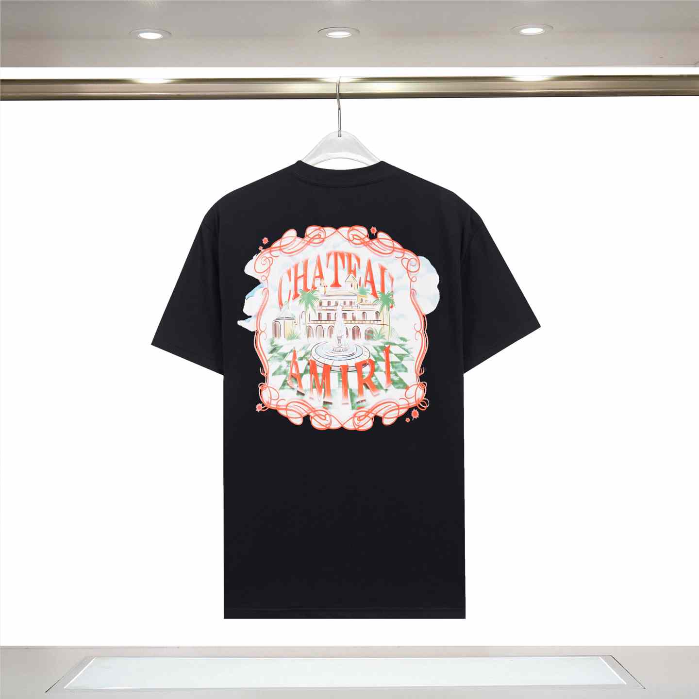 AMIRI Chateau Sketch Os Tee - DesignerGu