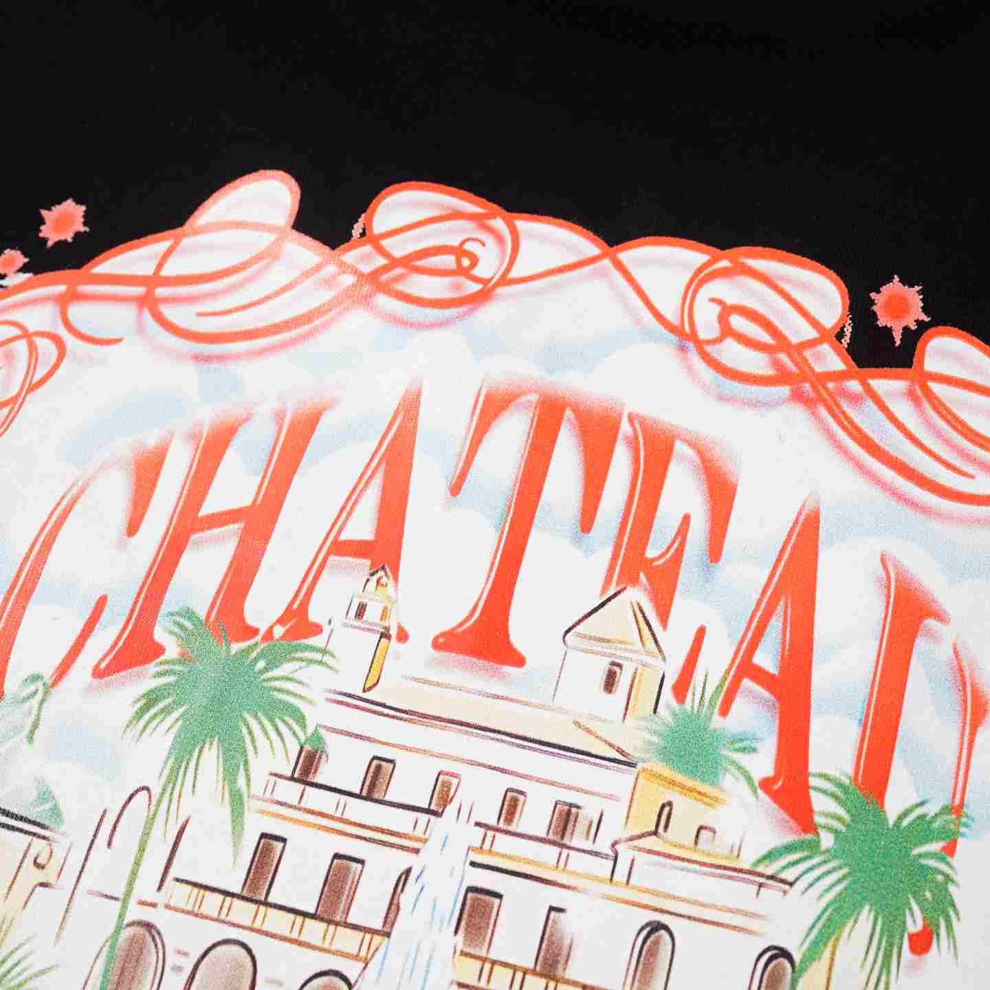 AMIRI Chateau Sketch Os Tee - DesignerGu