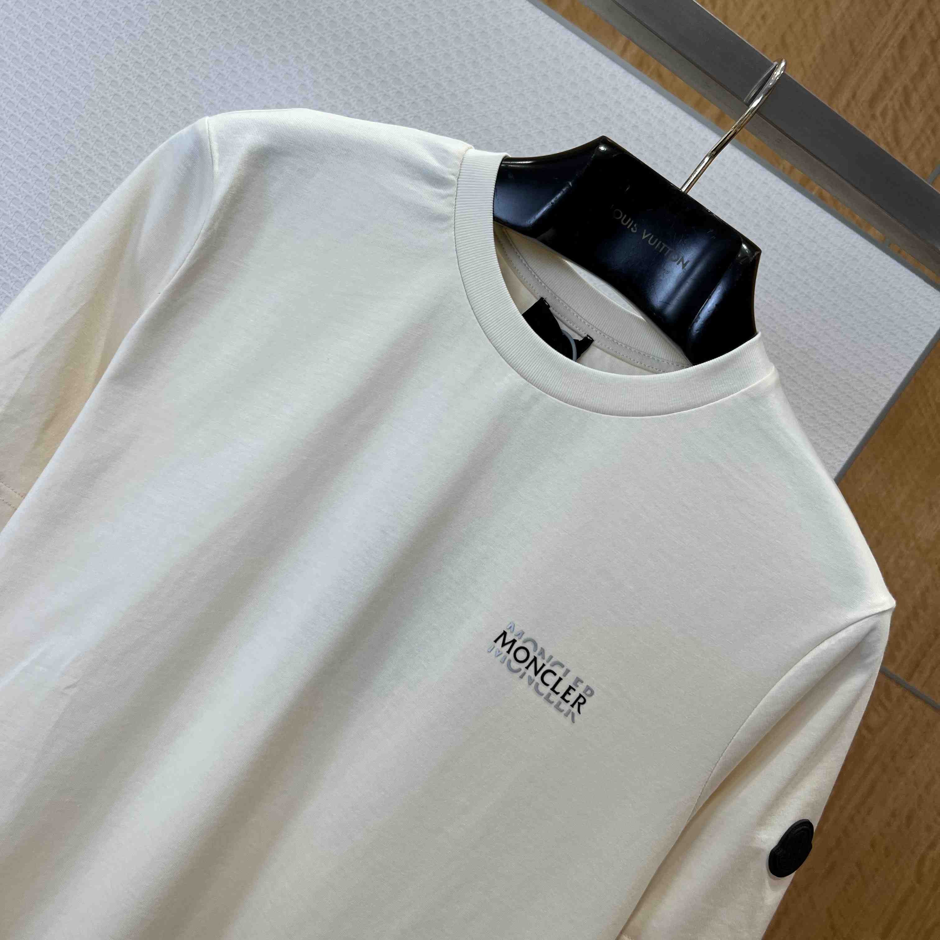 Moncler  Logo Cotton Jersey T-Shirt - DesignerGu