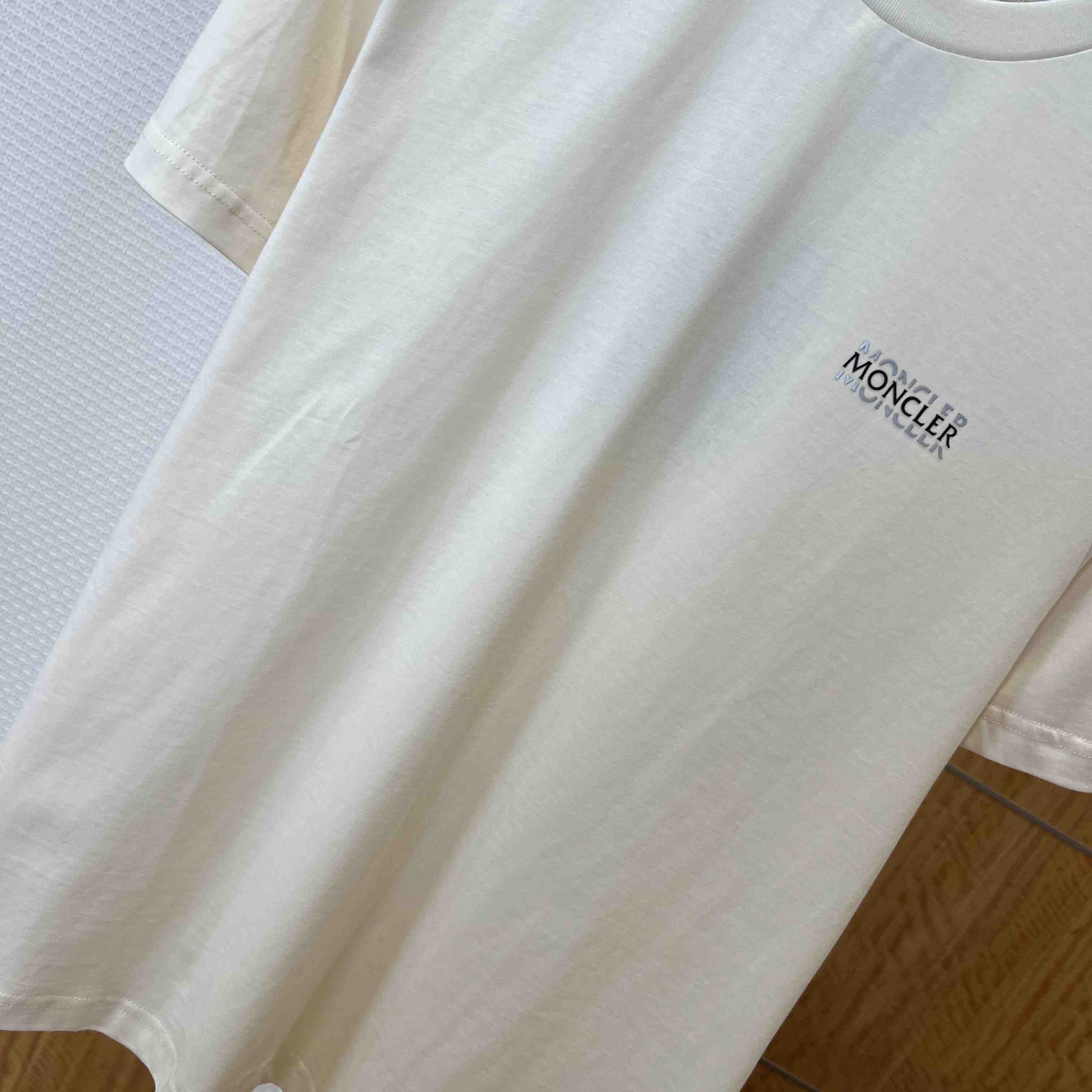 Moncler  Logo Cotton Jersey T-Shirt - DesignerGu