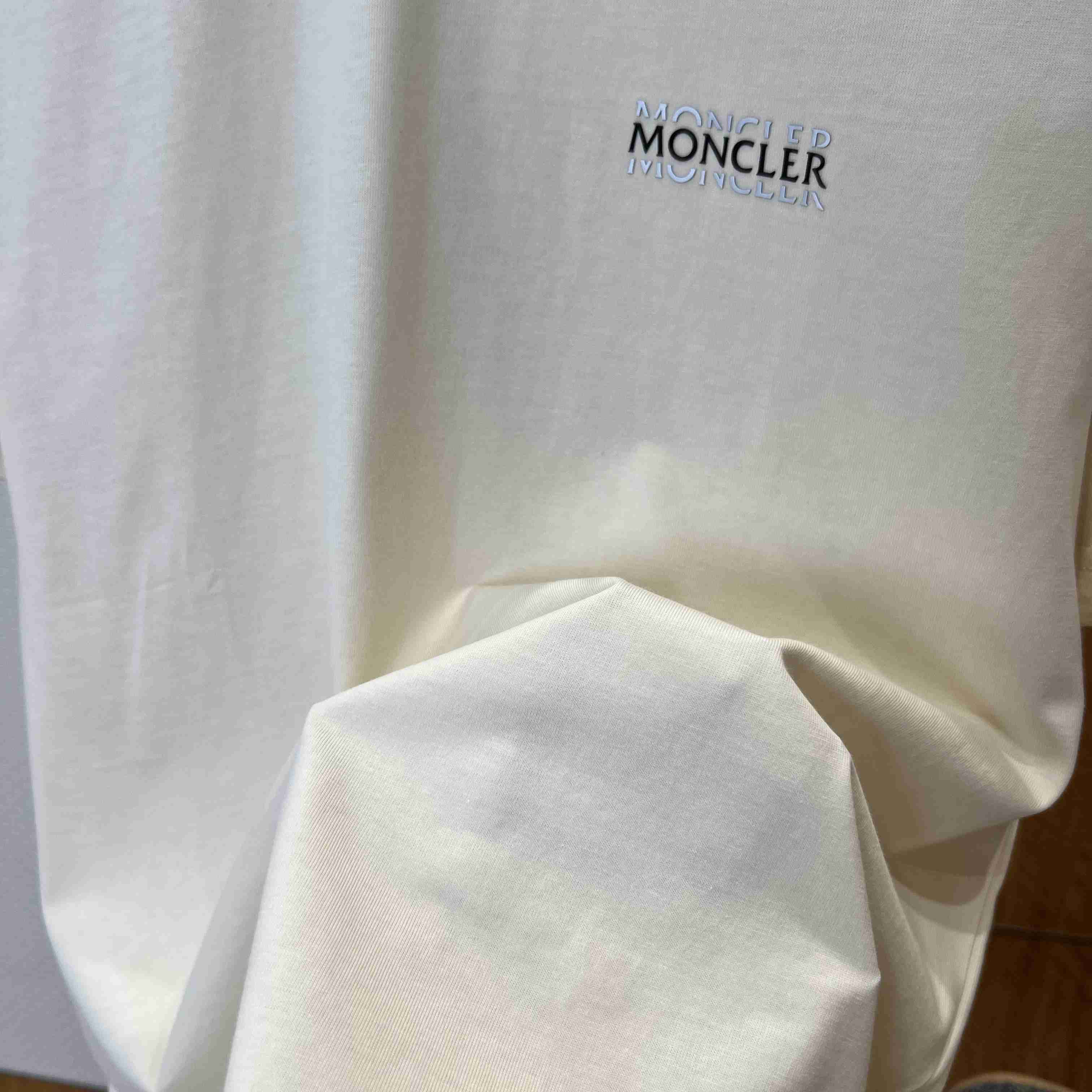 Moncler  Logo Cotton Jersey T-Shirt - DesignerGu