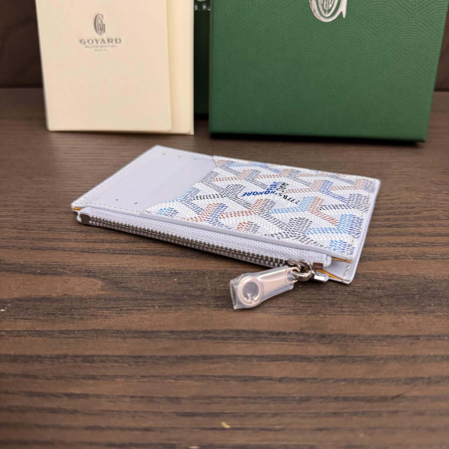 Goyard Bourbon Zipped Card Holder - DesignerGu