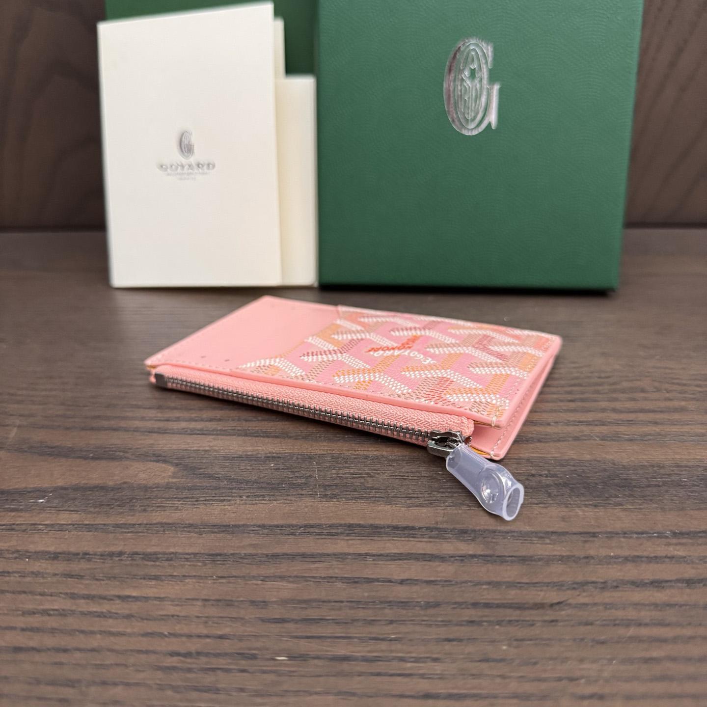 Goyard Bourbon Zipped Card Holder - DesignerGu