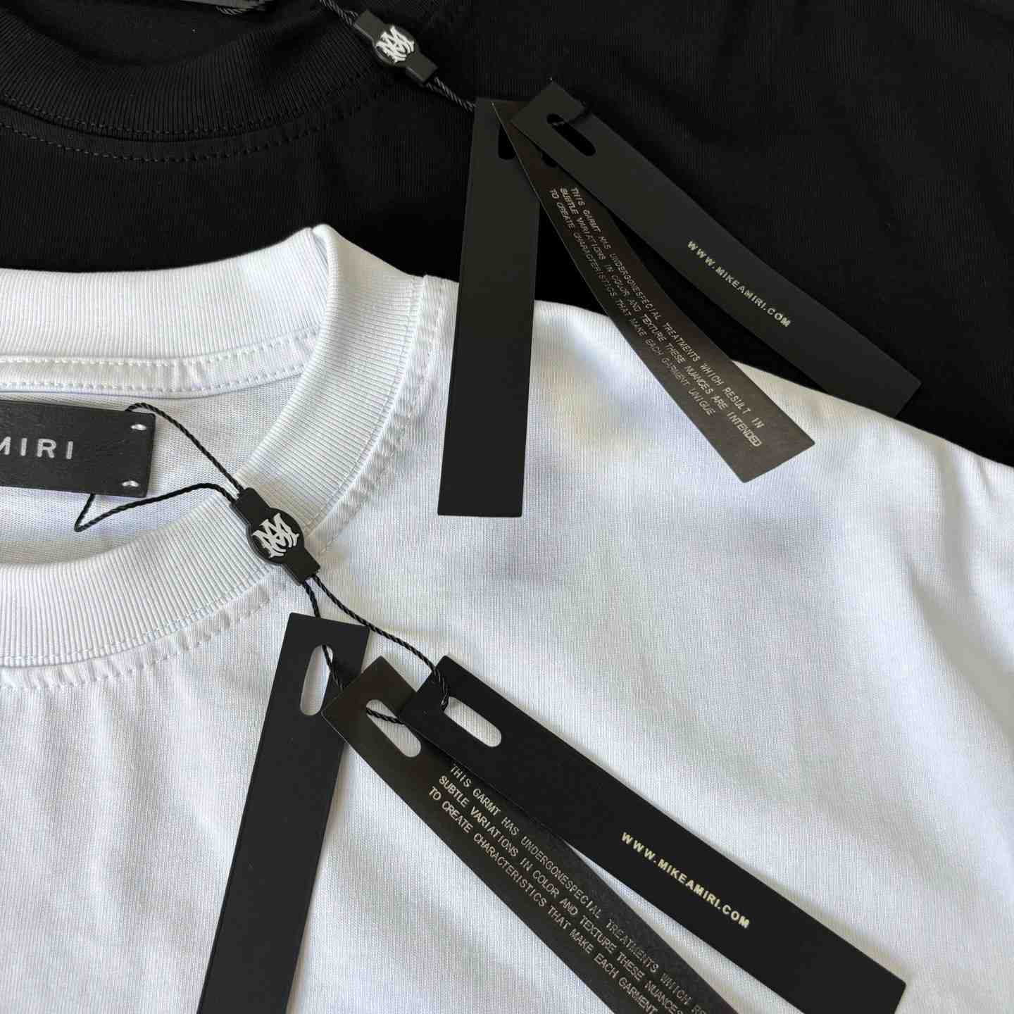 Amiri  Crystal-Print Chateau Amiri Cotton T-Shirt - DesignerGu