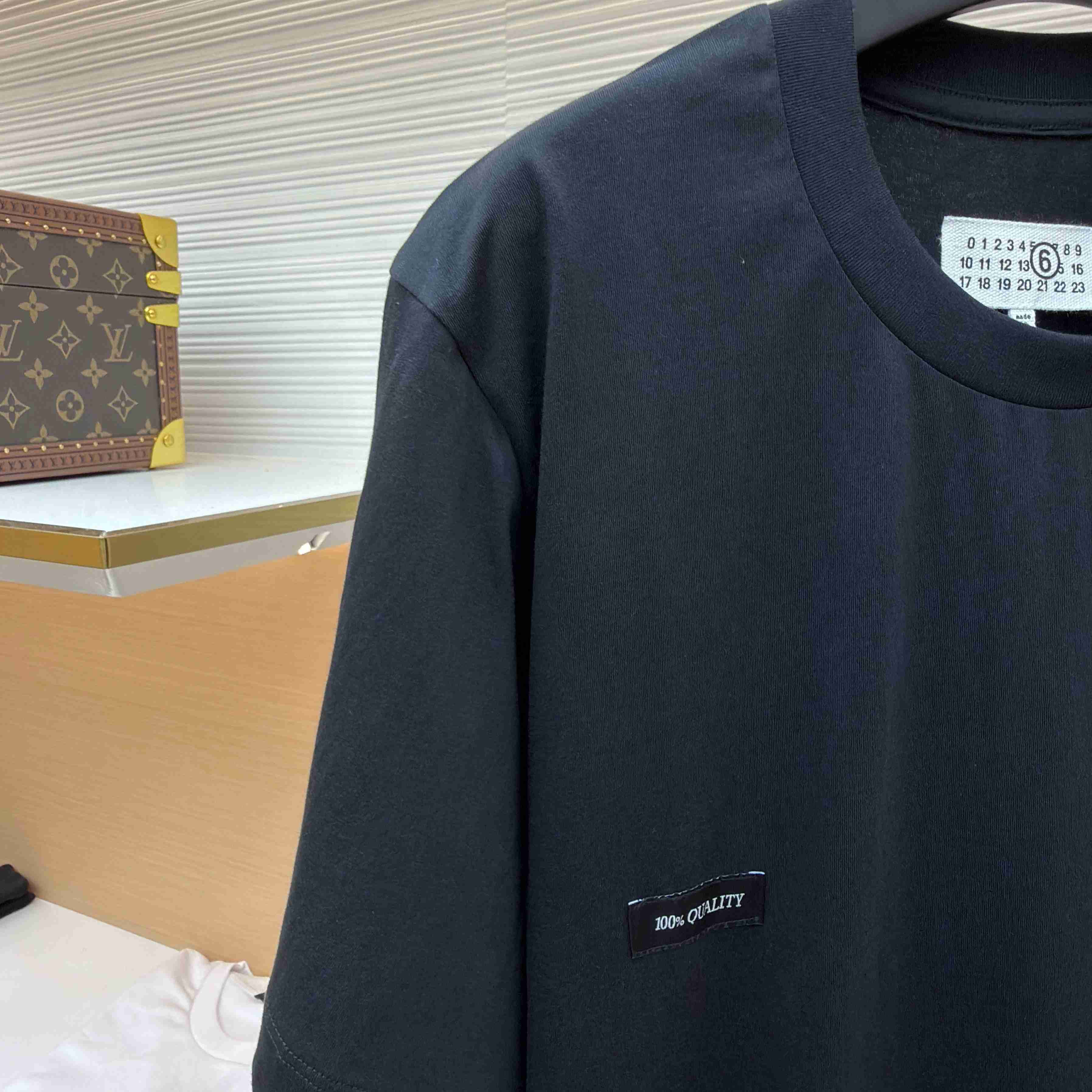 Maison Margiela Black Label Patch T-shirt - DesignerGu
