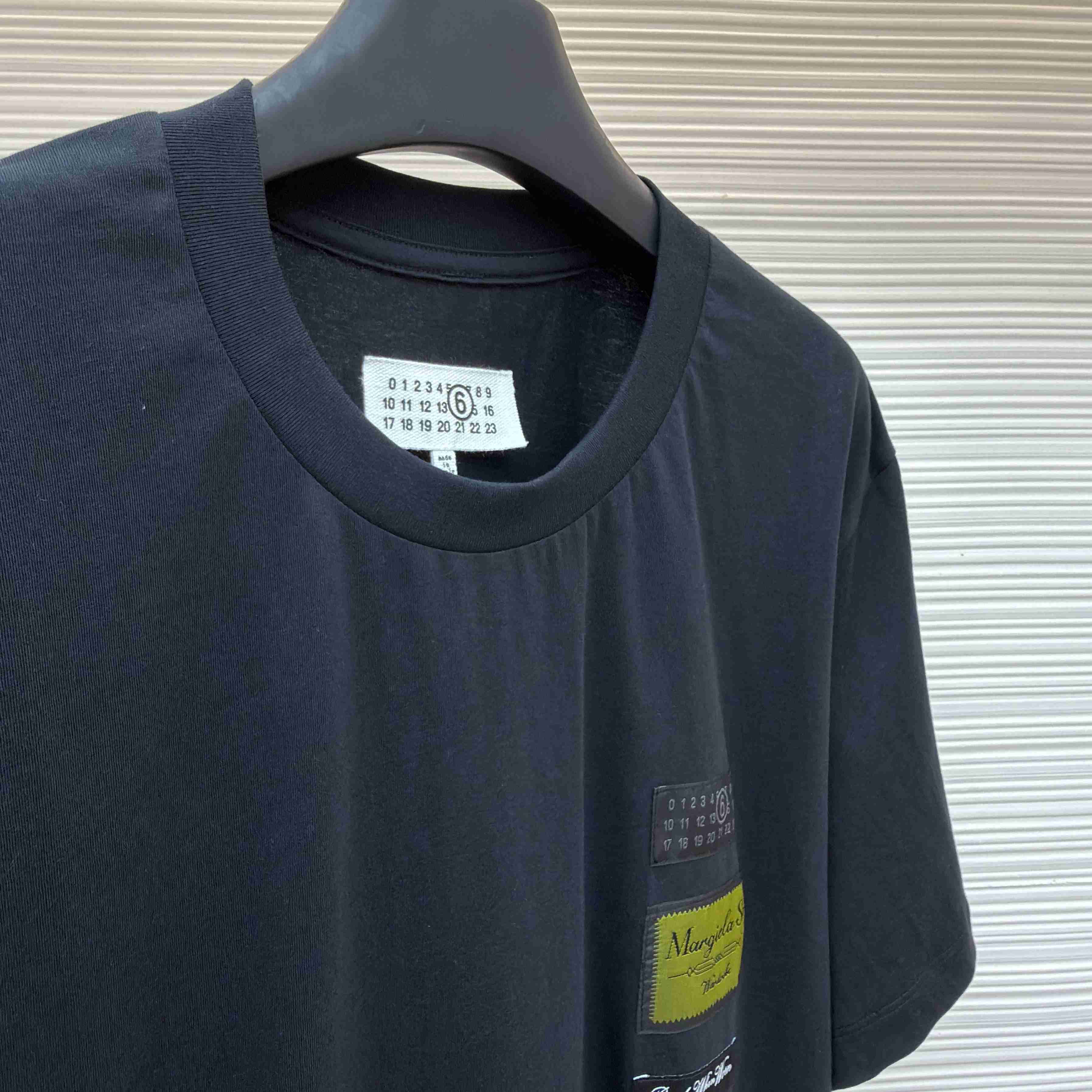 Maison Margiela Black Label Patch T-shirt - DesignerGu
