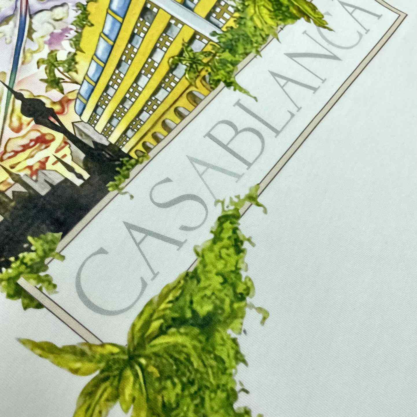 Casablanca  White Palace T-Shirt CA5029 - DesignerGu