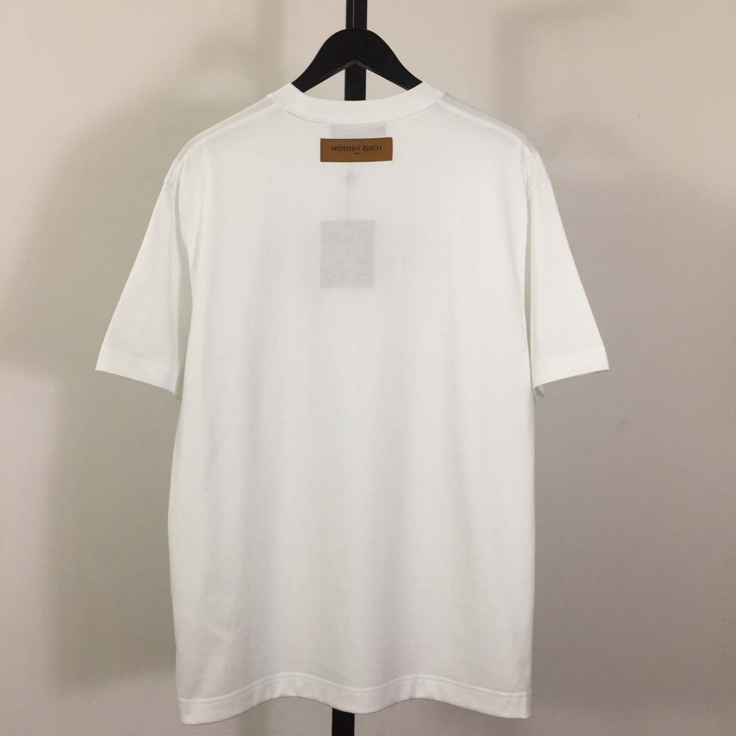 Louis Vuitton Logo Cotton T-Shirt  - DesignerGu