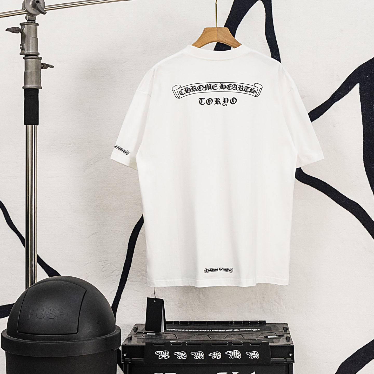 Chrome Hearts Scroll Osaka T-Shirt  'White' - DesignerGu