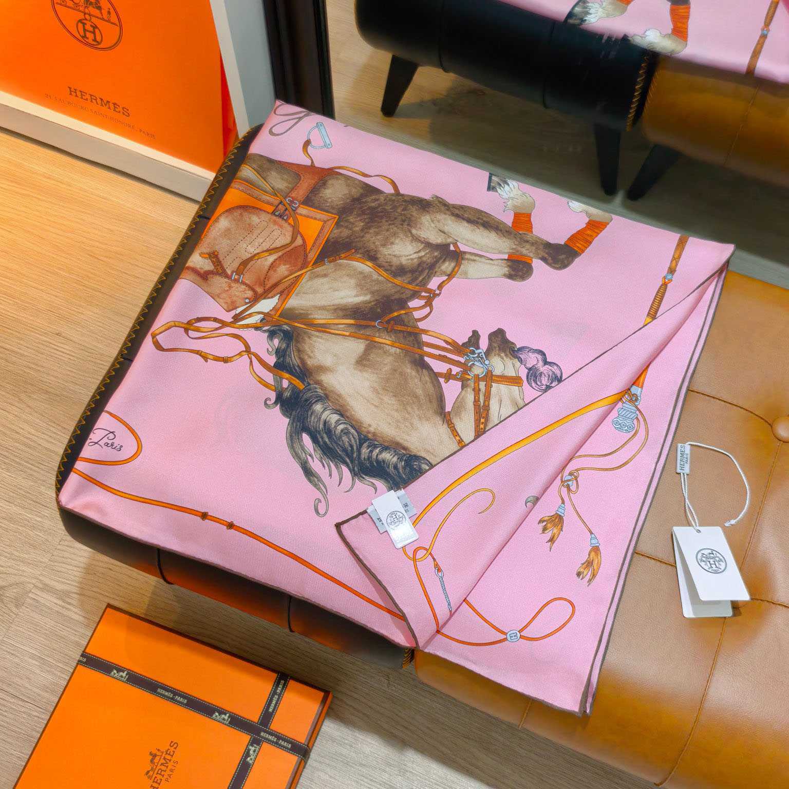 Hermes Grand Galop Scarf 90 - DesignerGu