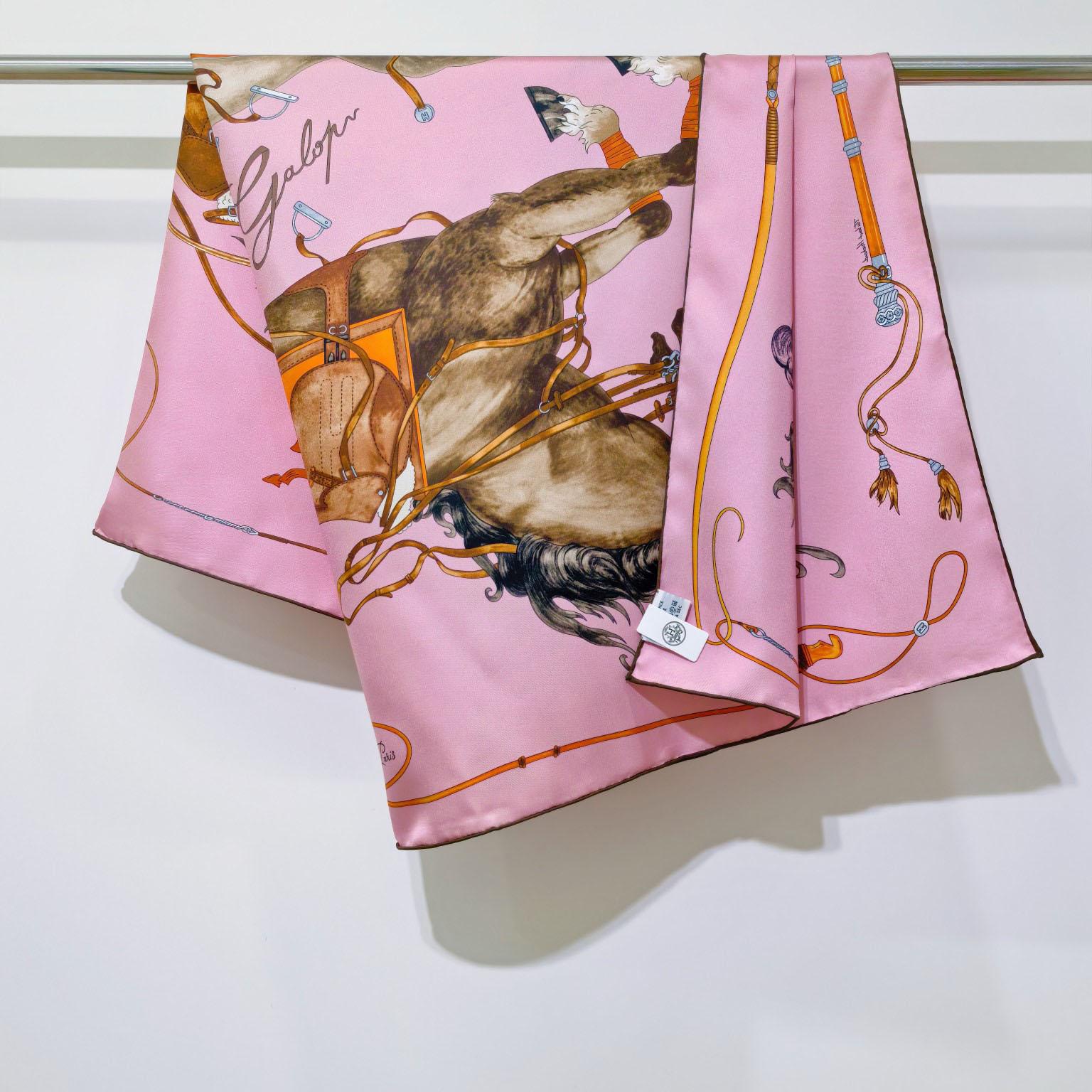 Hermes Grand Galop Scarf 90 - DesignerGu