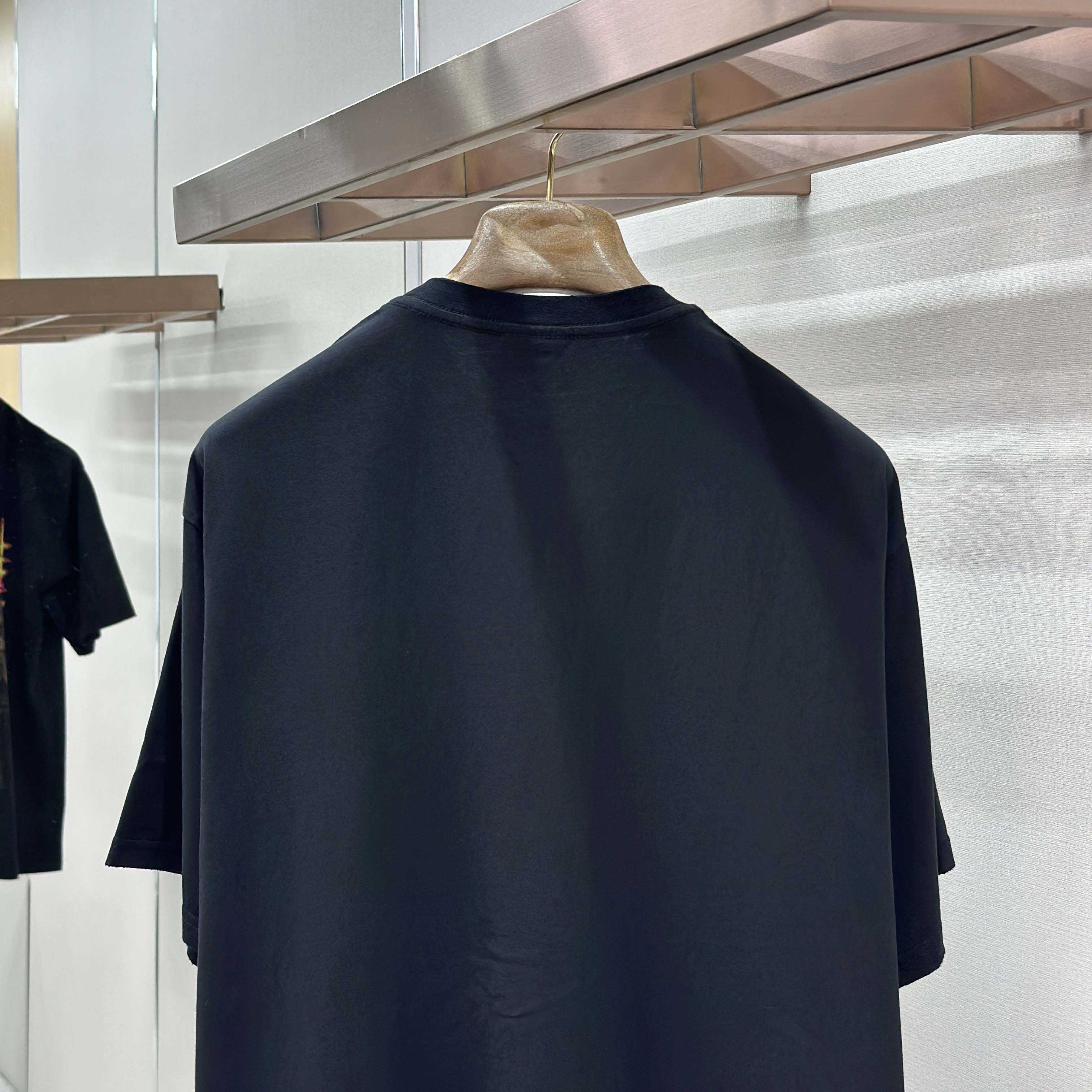 Balenciaga Paris Thunderstorm Oversized T-Shirt  - DesignerGu