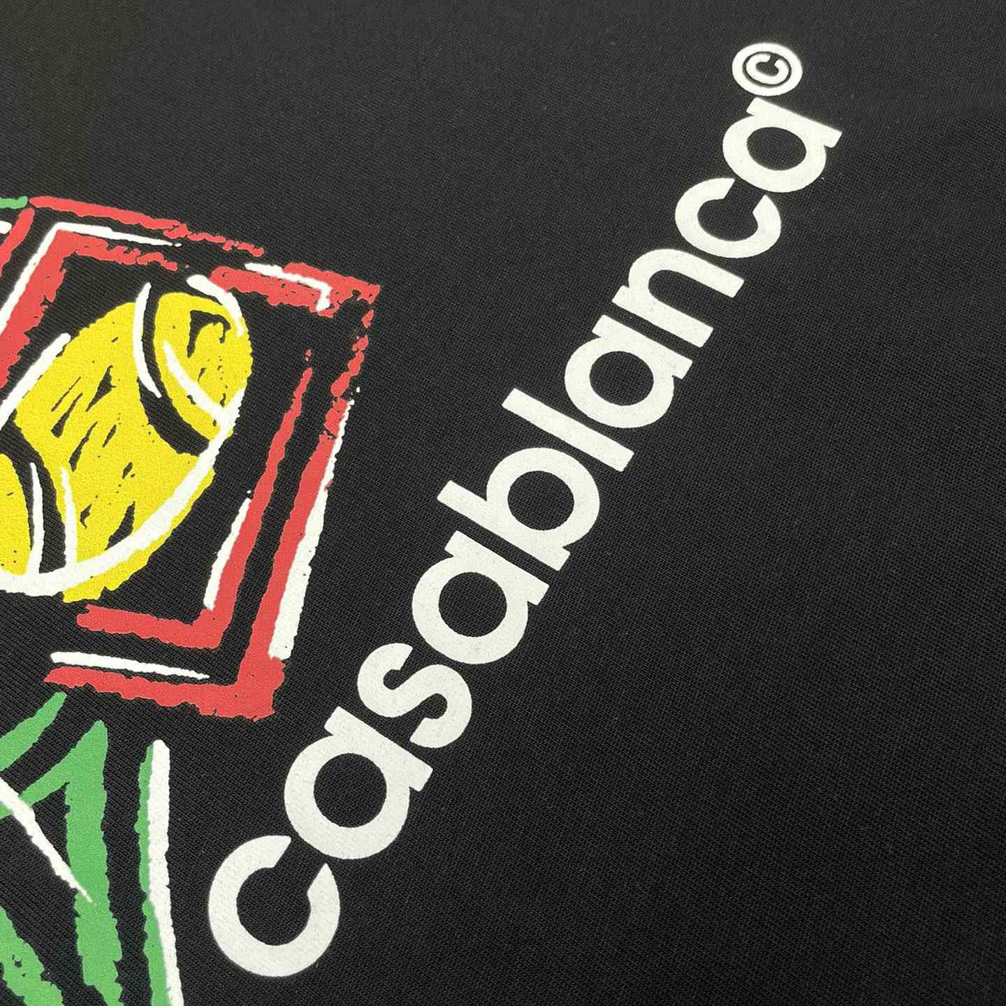Casablanca Screen Printed T-Shirt 'Croquis De Tennis' C899 - DesignerGu